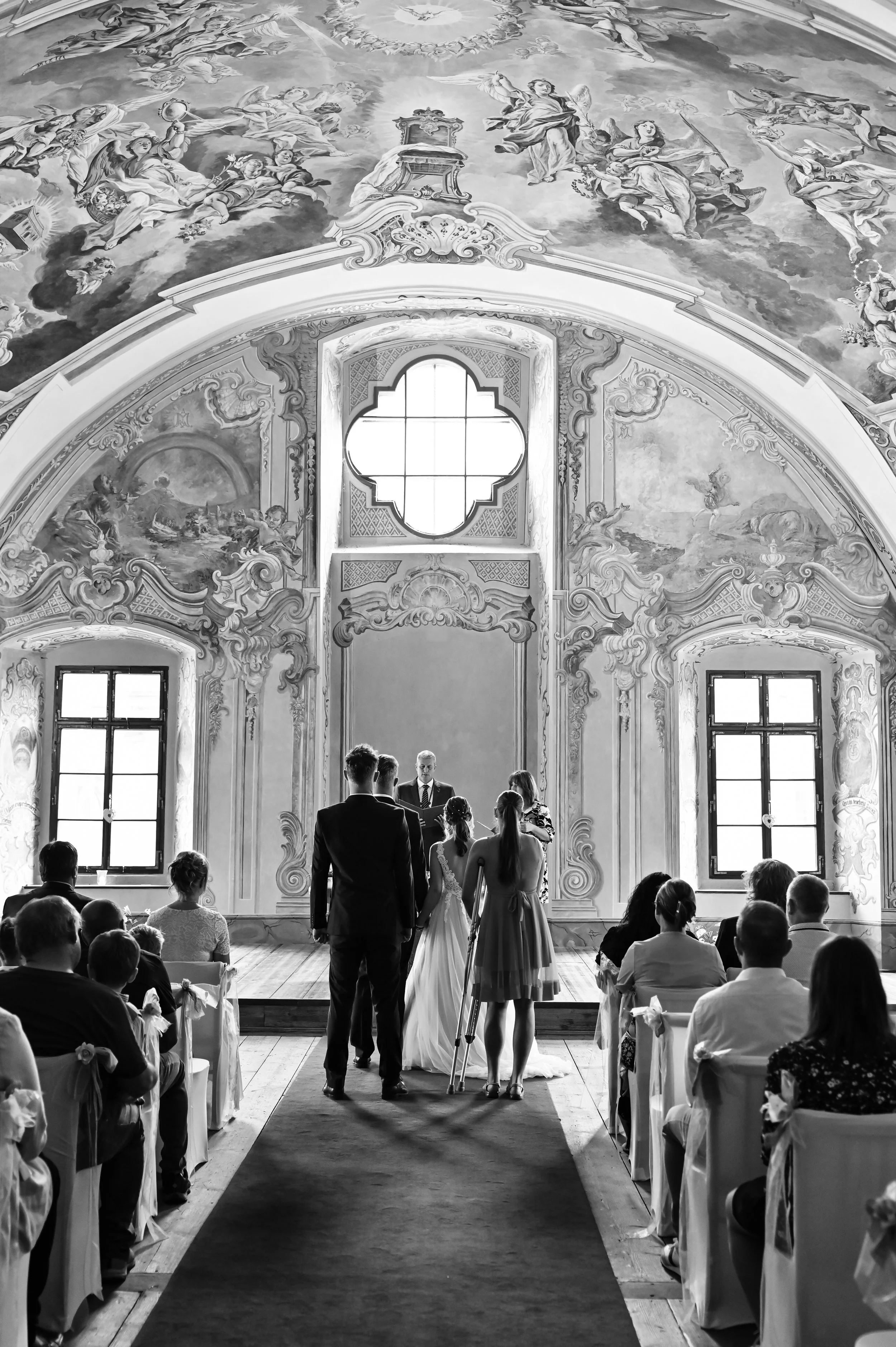 svatební obřad klášter Chotěšov