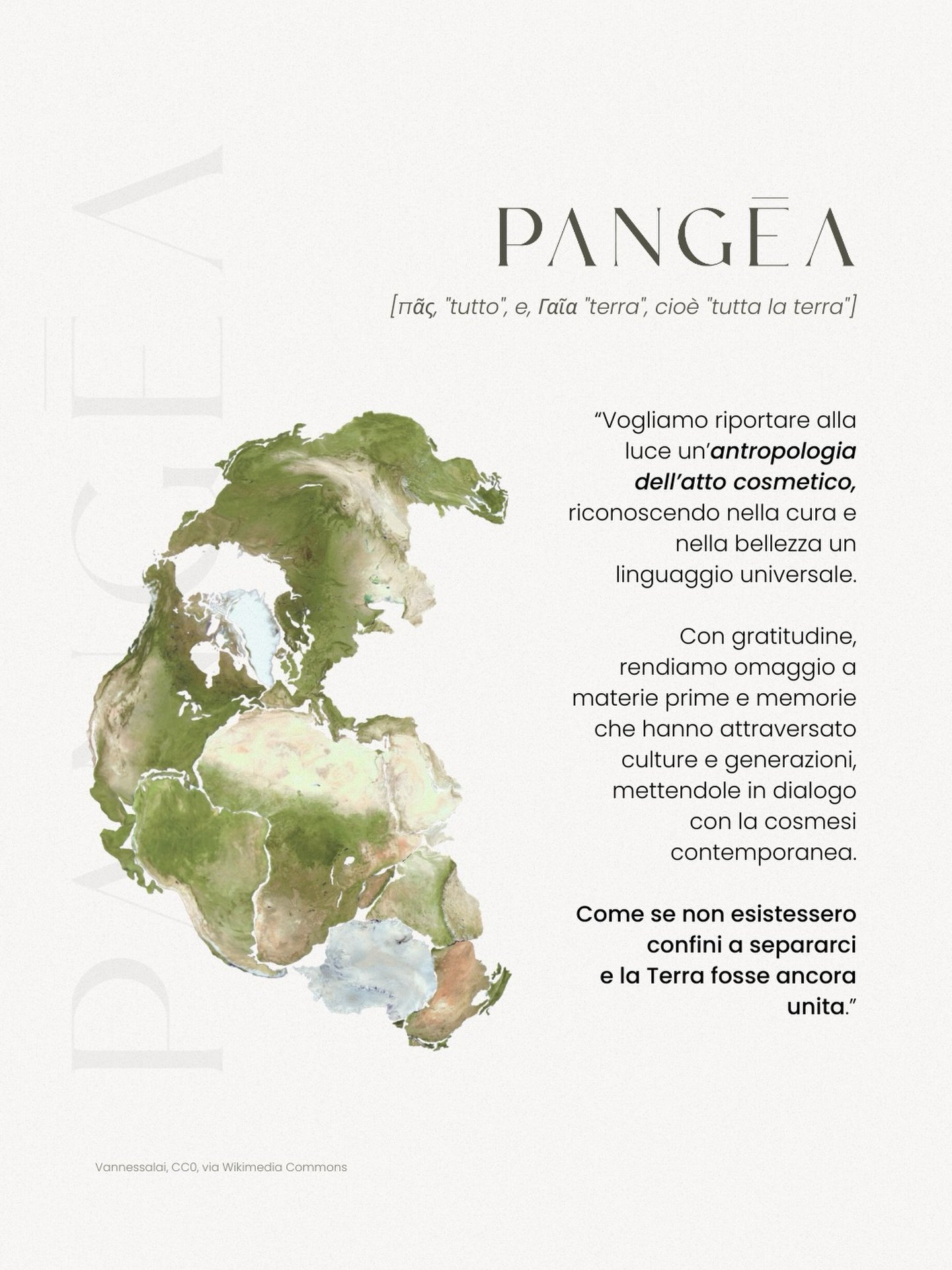 Un piccolo progetto indipendente, 
ma anche un pensiero globale.

Sempre rendendo grazie