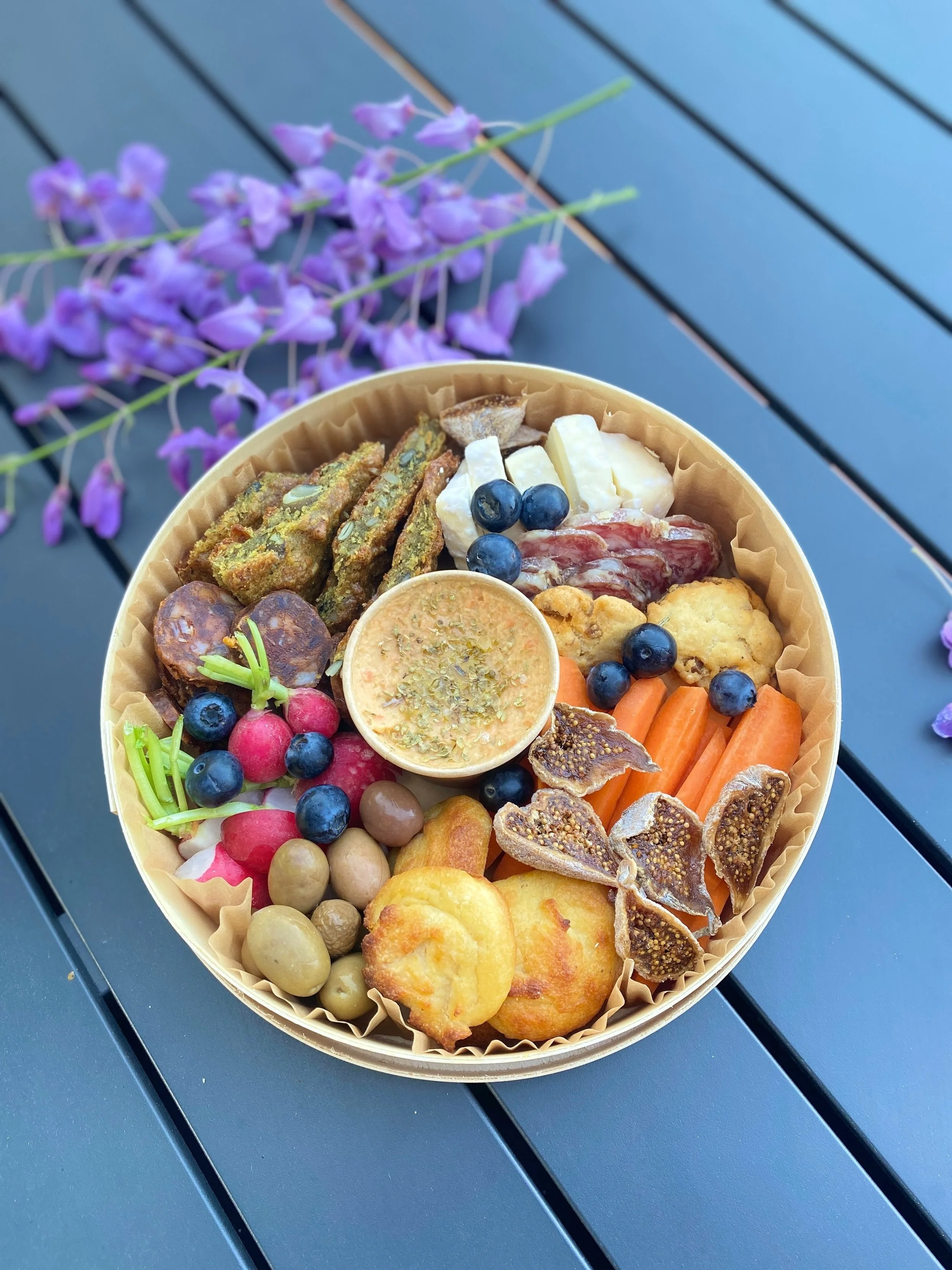 Box apéritive autour des produits du marché
