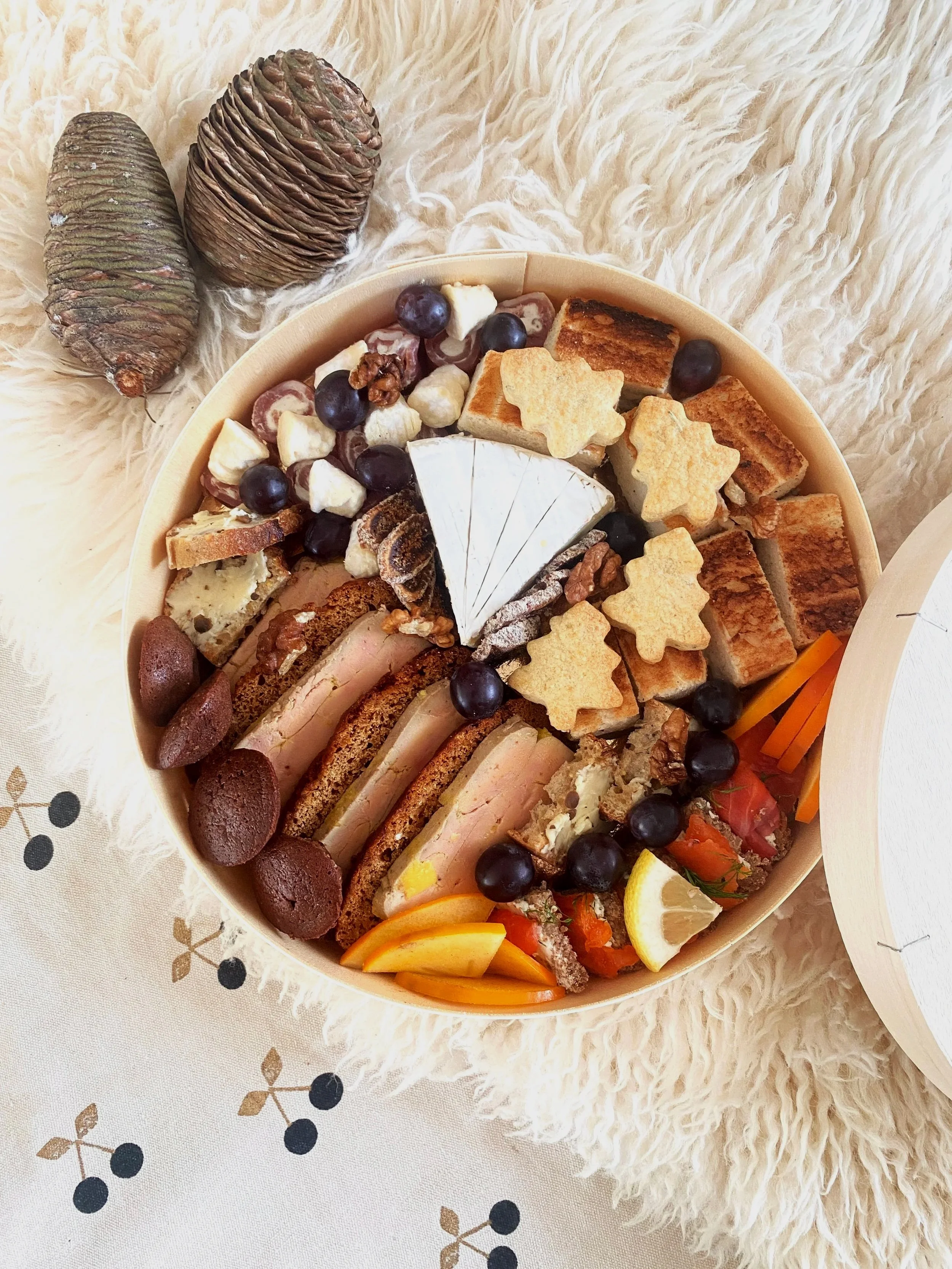 Buffet traiteur apéritif dinatoire Noël