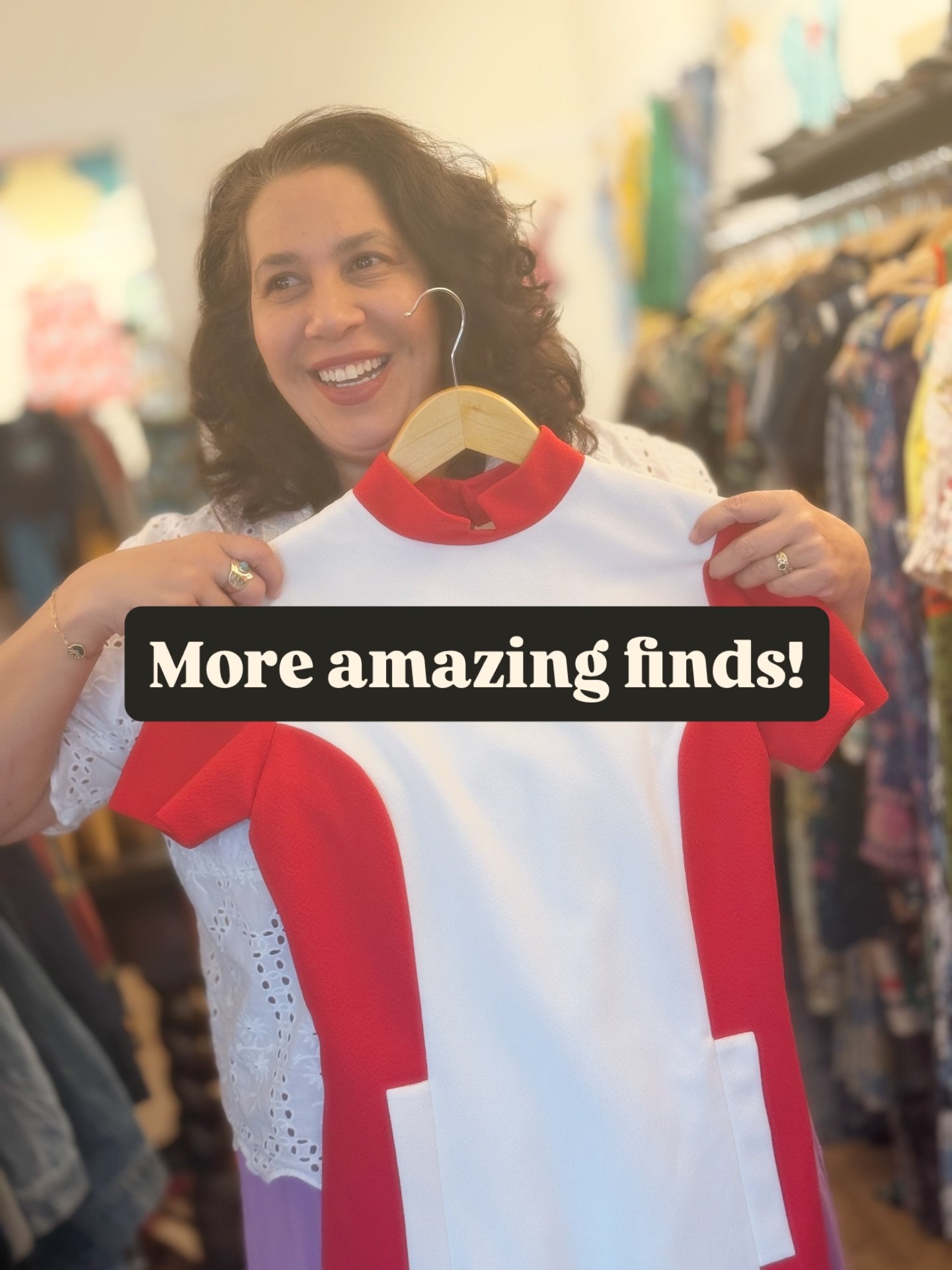 We&rsquo;ve uncovered some real treasures straight from Australian fashion history! All vintage, all full of personality, and ready to make their next home.

1. 1960s Minidress - size 8-10
Possibly homemade, no tags, but in perfect condition. Classic
