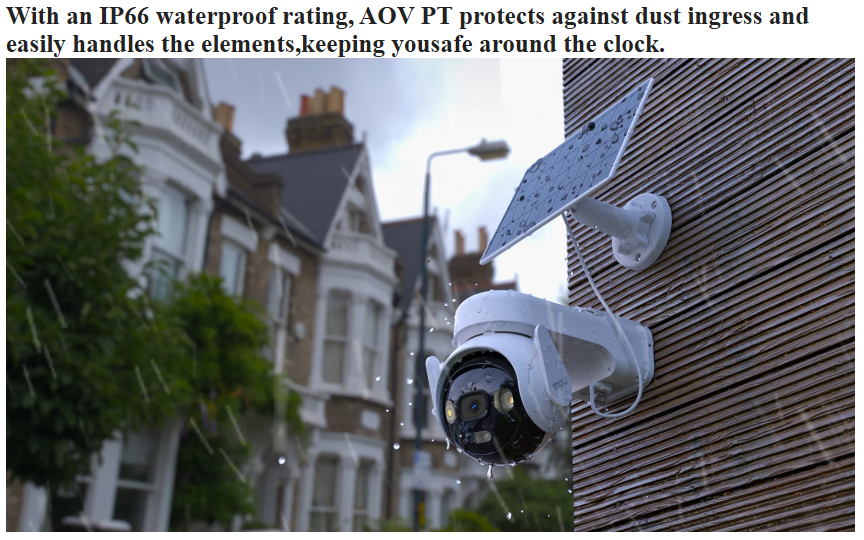 IMOU AOV PT 5MP With Solar Panel 360° PTZ Outdoor Security Camera 4G LTE Wifi Network 10000mAh Battery Auto Tracking IP Camera  (NGN315,000.00 )