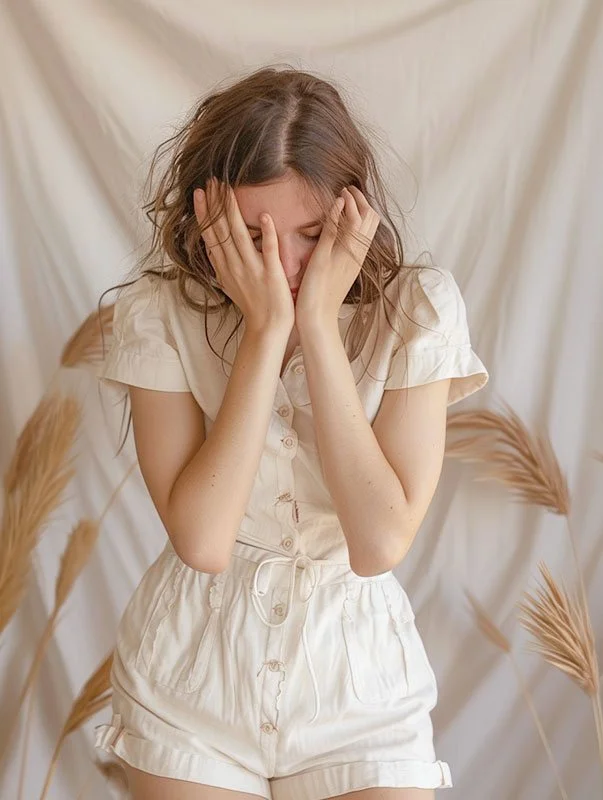 An overwhelmed woman representing burnout in women