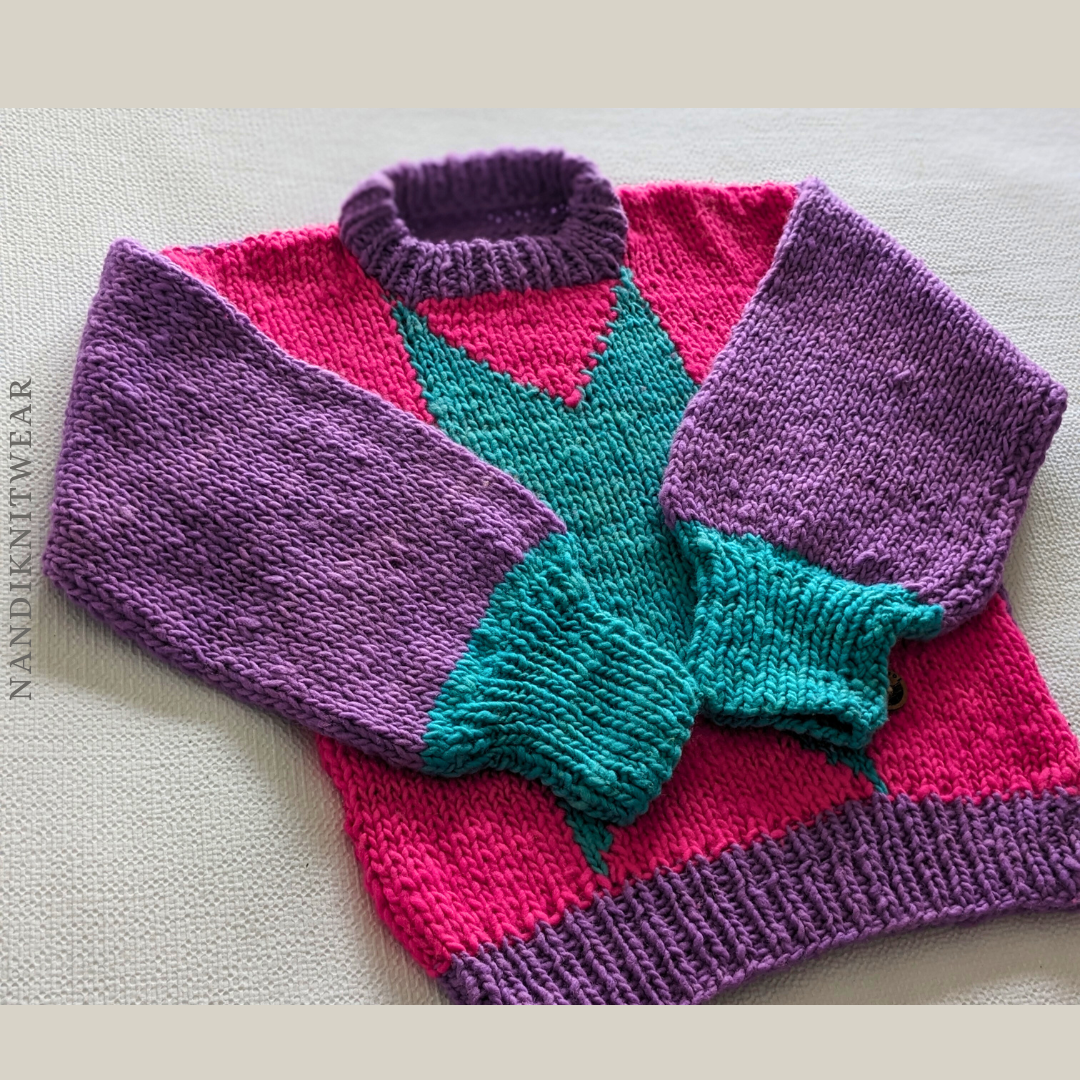 "Foxglove" Sweater
