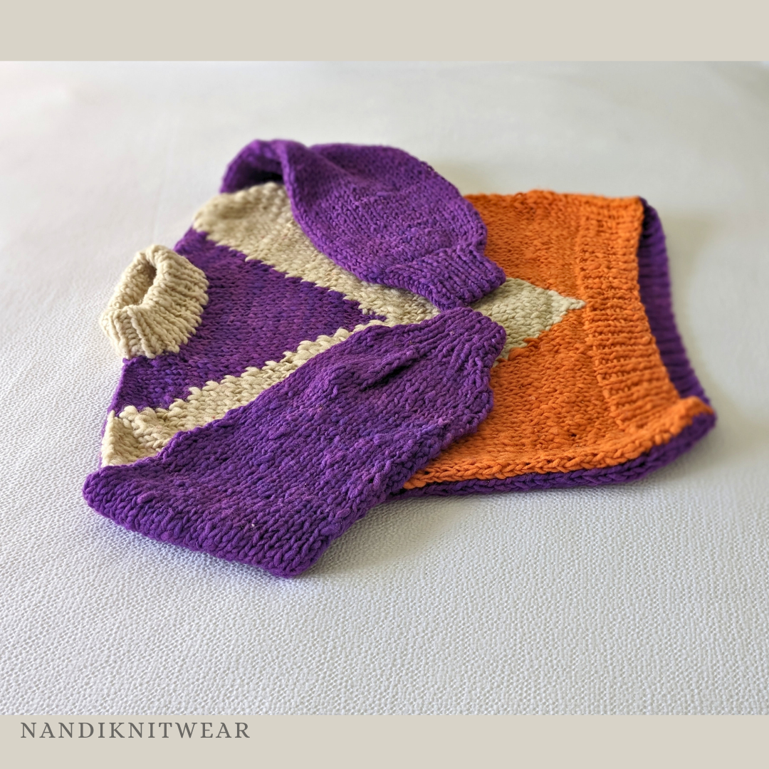 "Fuchsia" Sweater