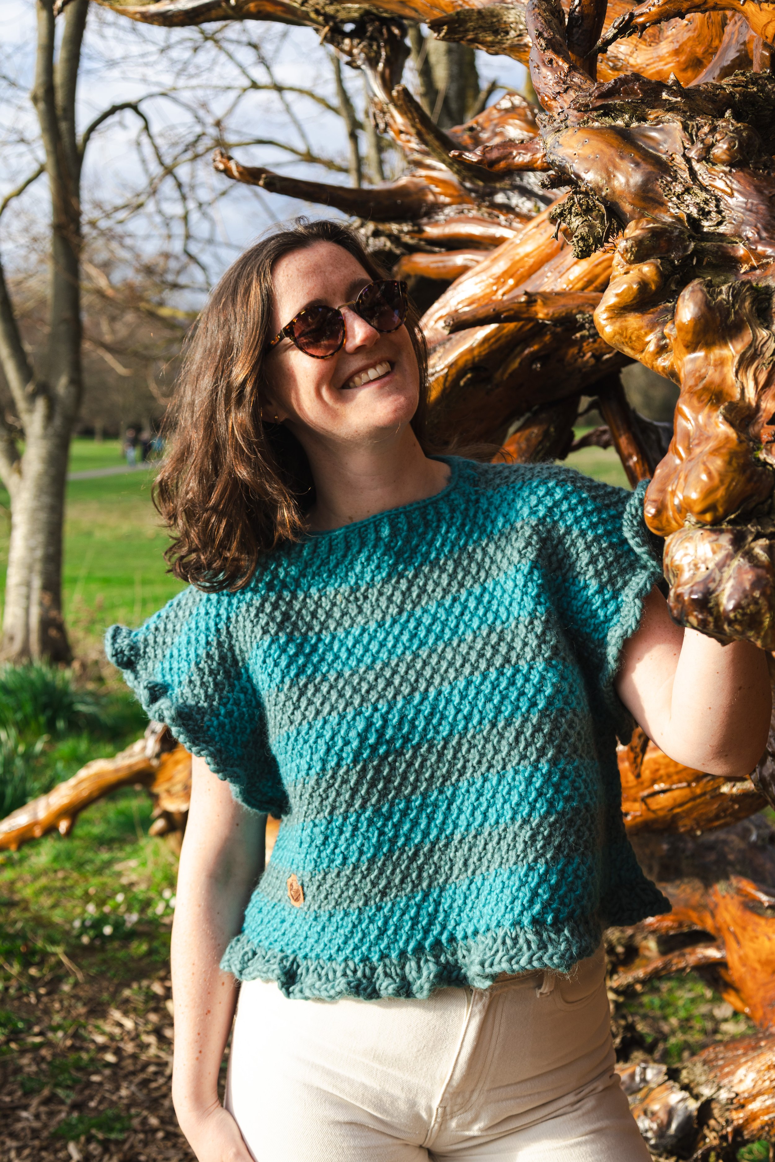 "Aoife" Poncho Vest