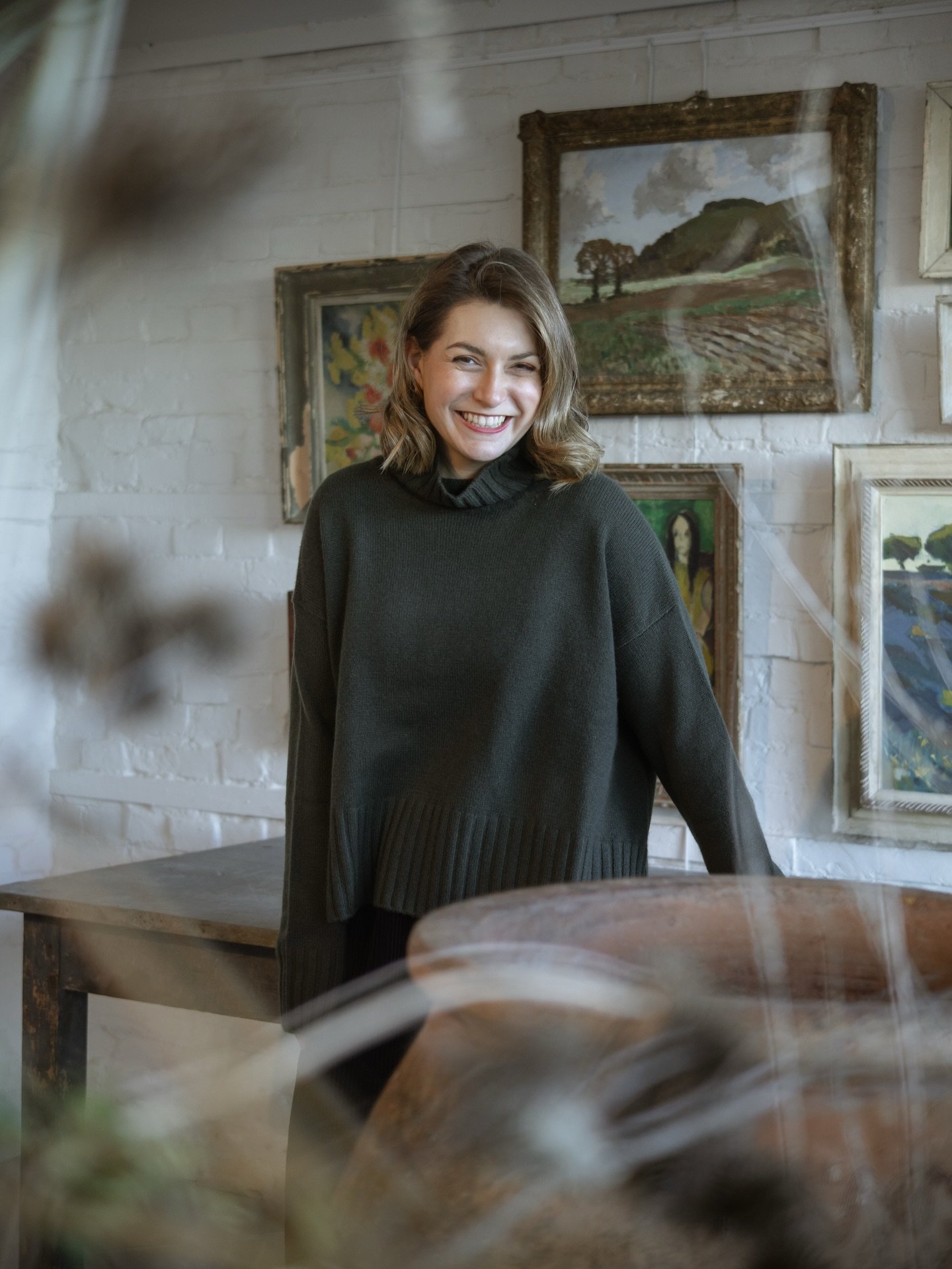 The beautiful @megcalcutt for the @cordeliajamesboutiques Winter Collection, shot last November in the charming Rye 📍 

(Keywords: Sustainable fashion, slow fashion, ethical fashion, lifestyle shoot, Sussex life, small business, rural business)