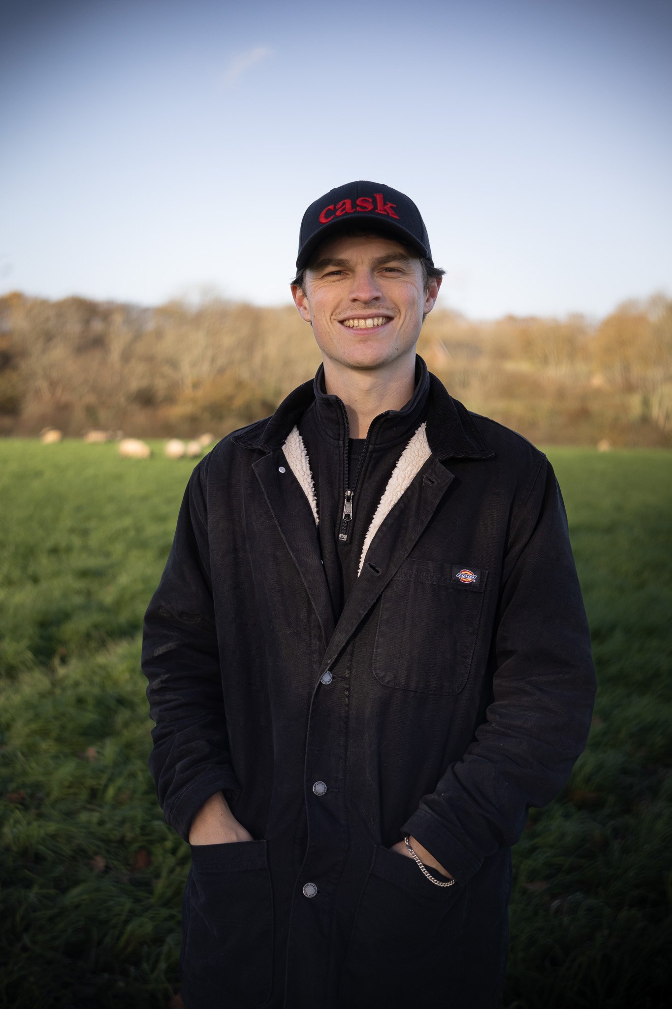 November's Shoot: Team Images, Chester Broad, one of Three Acres Founders in the East Sussex countryside.