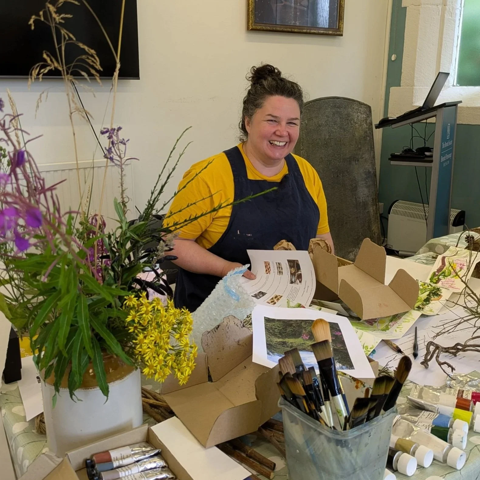 Know Your Worth: Midsummer River -  Painting with Music Outdoor Workshops at Damems Nature Reserve, Keighley