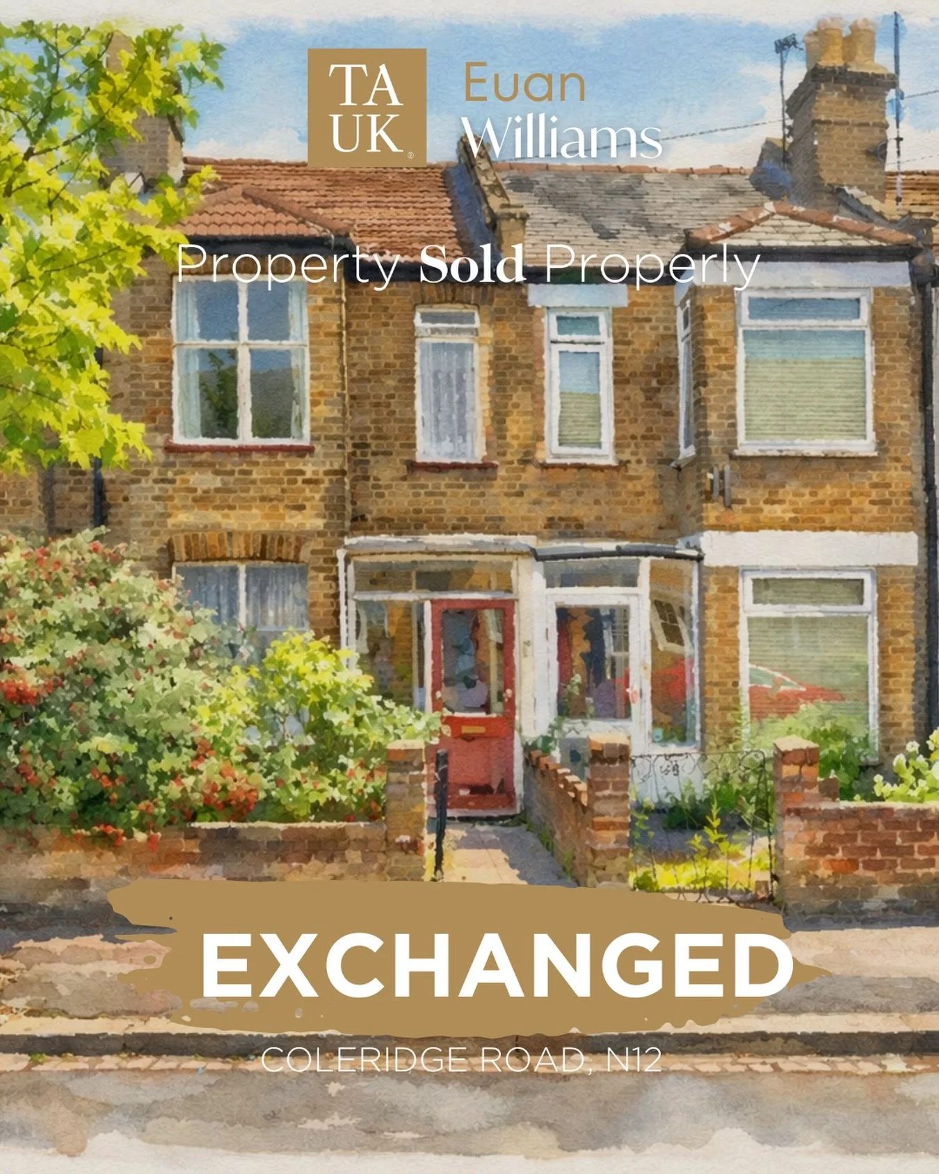 A simultaneous exchange and completion. But it wasn't straightforward. 

This home went under offer after an open house last year. Then, after some poor advice from the seller's solicitor, the sale was put on pause for several months whilst legal wor