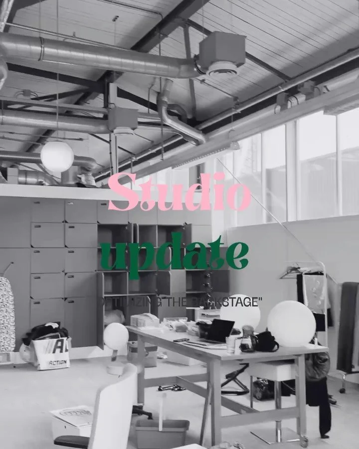 Studio update: backstage = optimised!

Spent the day with @donnajoaarts spring-cleaning and reorganizing our backstage area. 

It&rsquo;s good to be back in the studio!