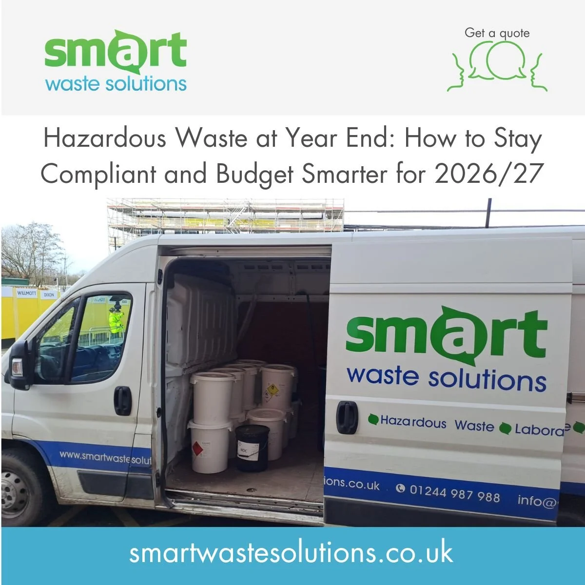 Hazardous Waste at Year End: How to Stay Compliant and Budget Smarter for 2026/27