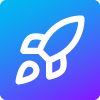 Rocket icon representing faster application deployment and launch.