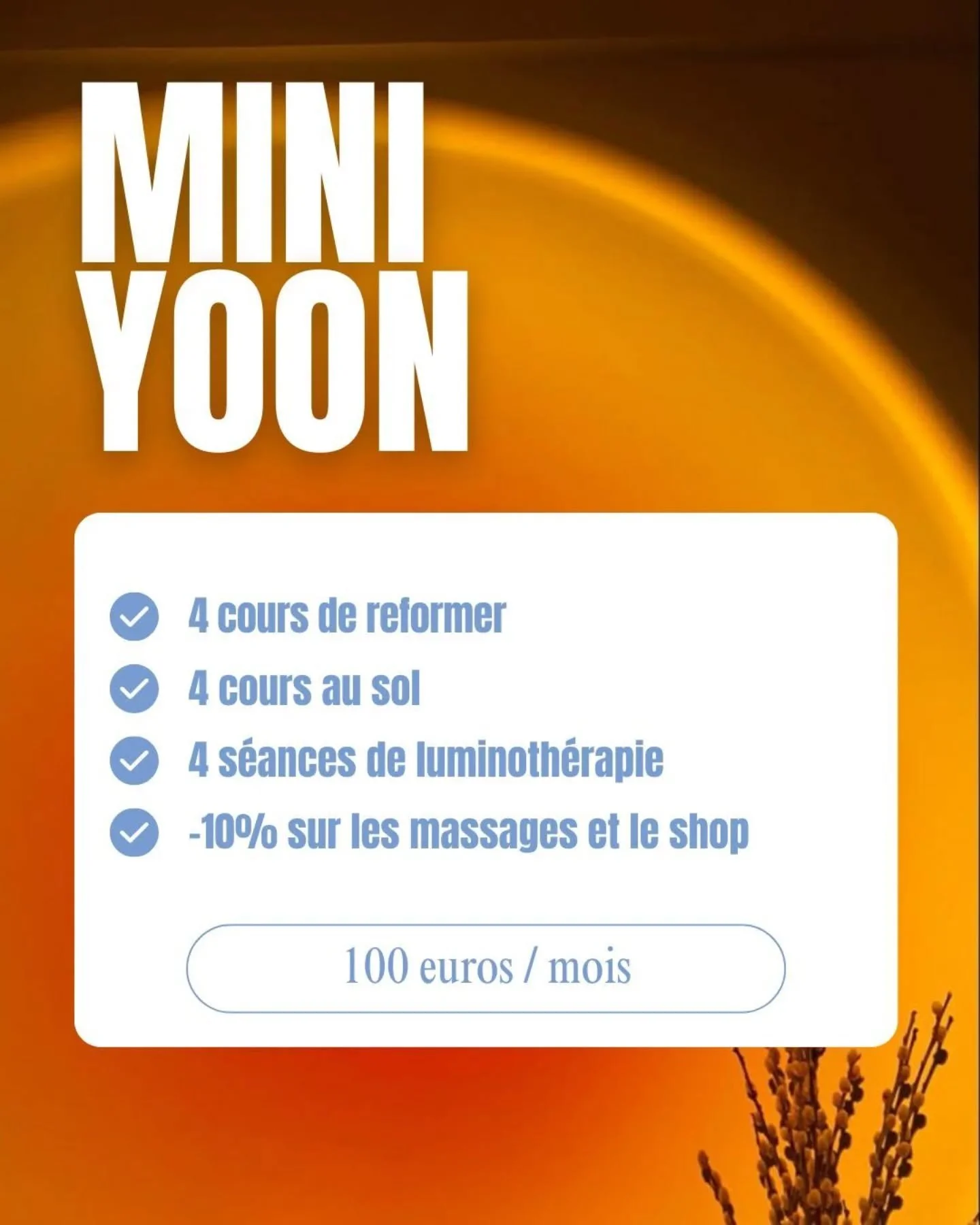ON VOUS A ENTENDU 👂💛

Vous l&rsquo;avez demand&eacute;, on l&rsquo;a cuisin&eacute;.

Parfois, un petit shot de YOON par mois, c&rsquo;est exactement ce qu&rsquo;il faut. ✨
On vous pr&eacute;sente donc le petit dernier de la famille :

🐣 Mini YOON