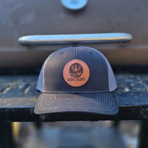 Byrd's Blends Trucker Leather Patch Hat