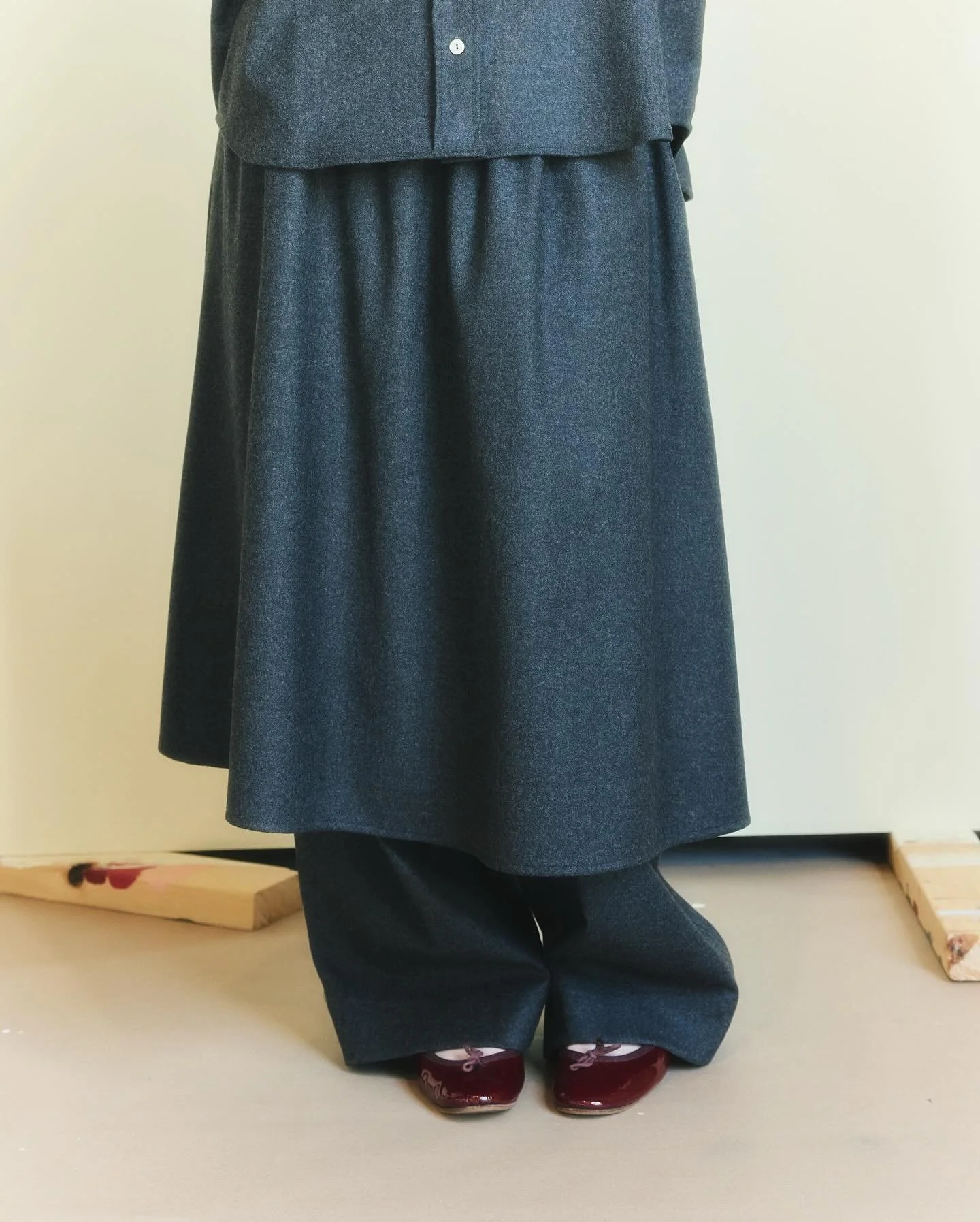 Mati Mati AW25 - Soft Wool Look 🐏 Bianca Skirt &amp; Jette Pants. Available at www.matimati.shop 🎀