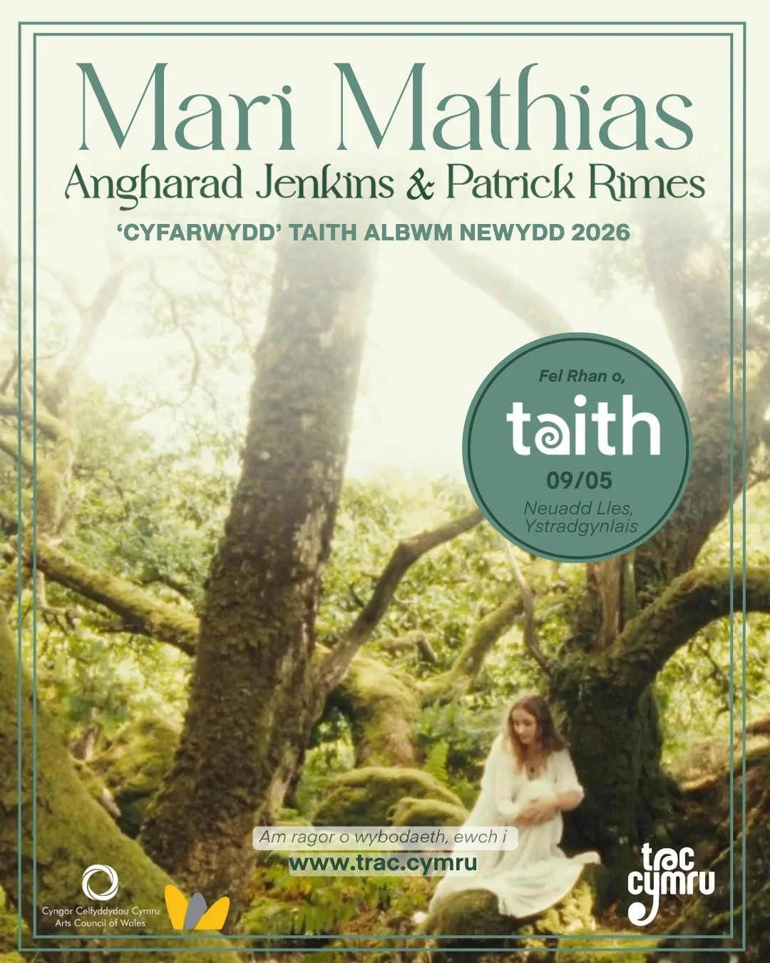 ✨ Mae'r &lsquo;TAITH&rsquo; yn dod i Ystradgynlais! The &lsquo;TAITH&rsquo; is coming to Ystradgynlais! ✨

Mae @marimathiasmusic_ a&rsquo;i band yn dod &acirc;&rsquo;i halbwm newydd pwerus &lsquo;Cyfarwydd&rsquo; i&rsquo;r llwyfan | Mari Mathias and 