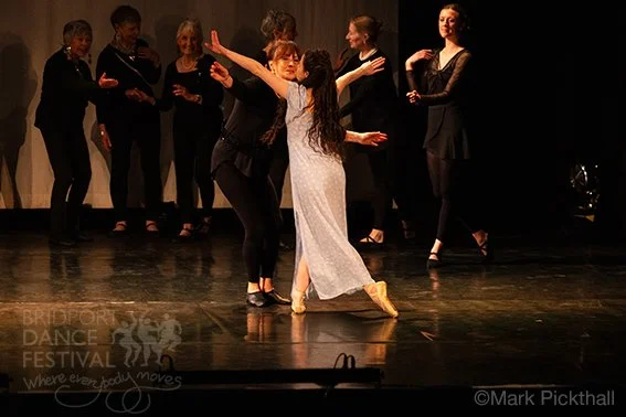 MyBallet performing on stage at Electric Palace. Dancers aged 20 - 80+