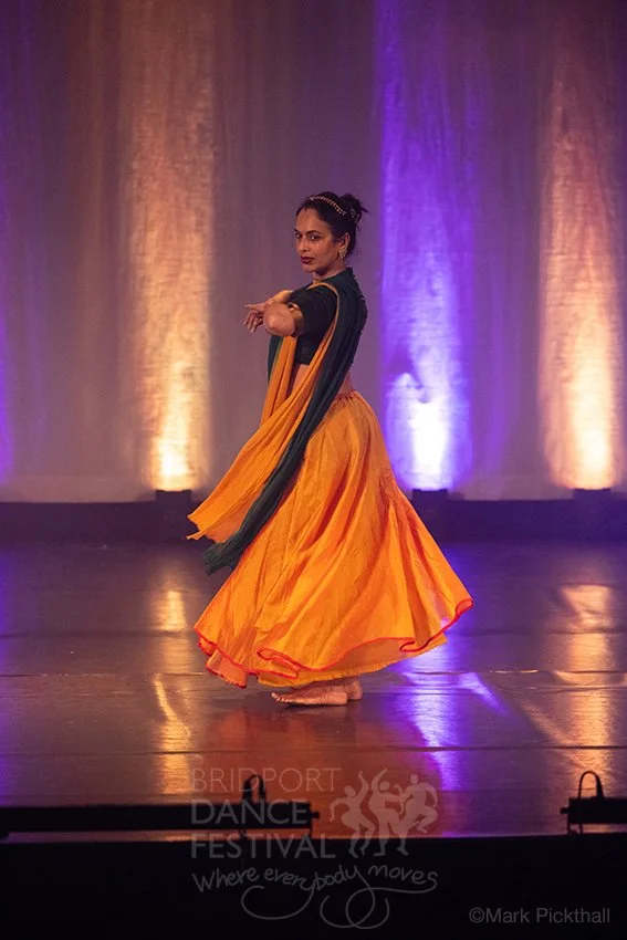 Vrushali Harihar Indian dance performance at Elecric Palace, Bridport