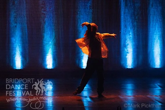 Raffi Foote during performance with Bridport Youth Dance at the Electric Palace, Bridport