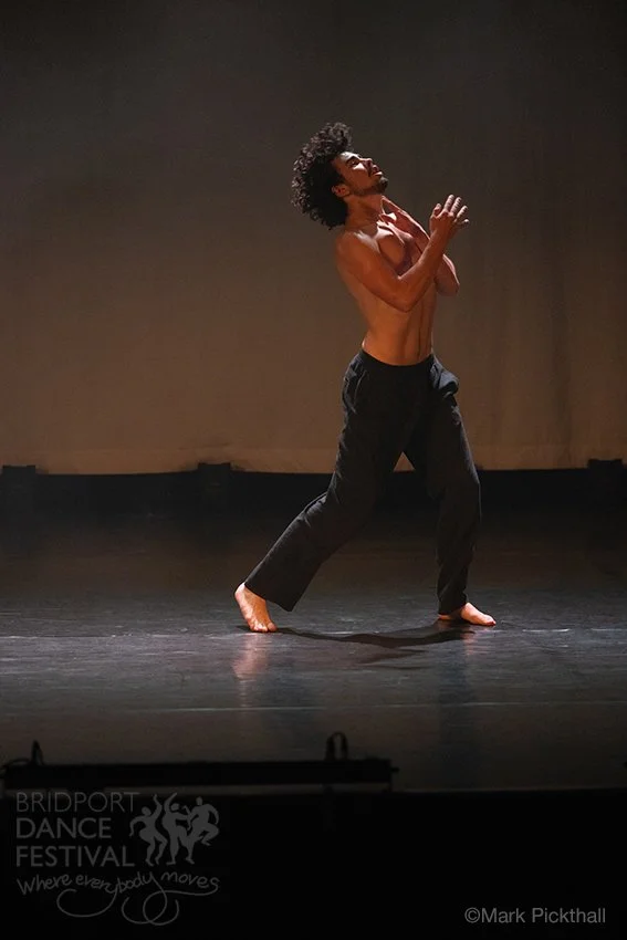 Bridport Youth Dance's Charlie Green during a solo at Electric Palace, Bridport
