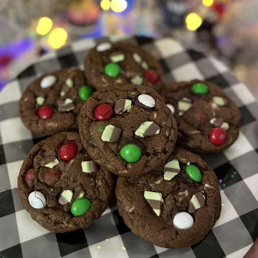 Chocolate Mint Cookies