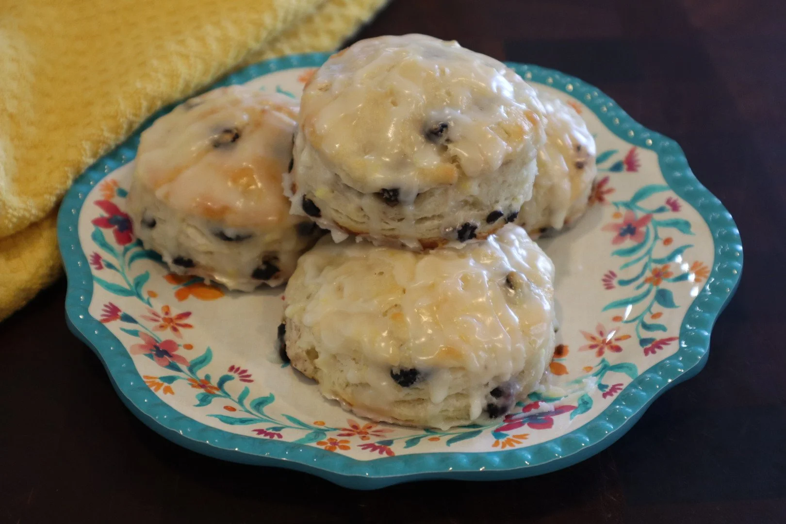 Lemon Blueberry Biscuits