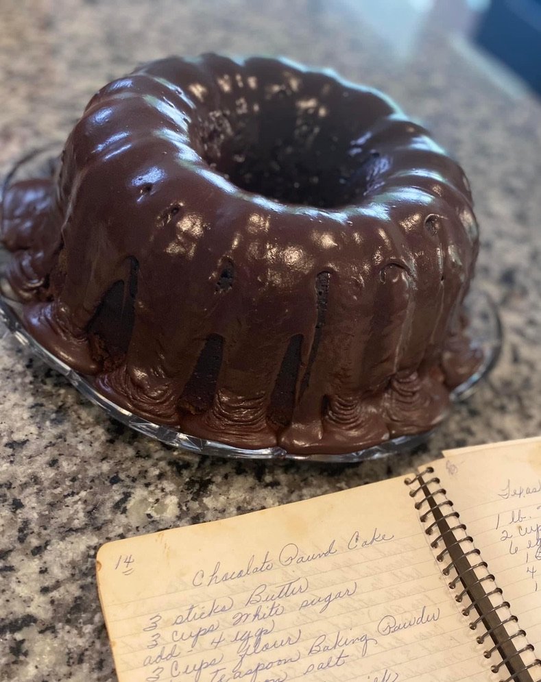 Mamaw’s Chocolate Pound Cake
