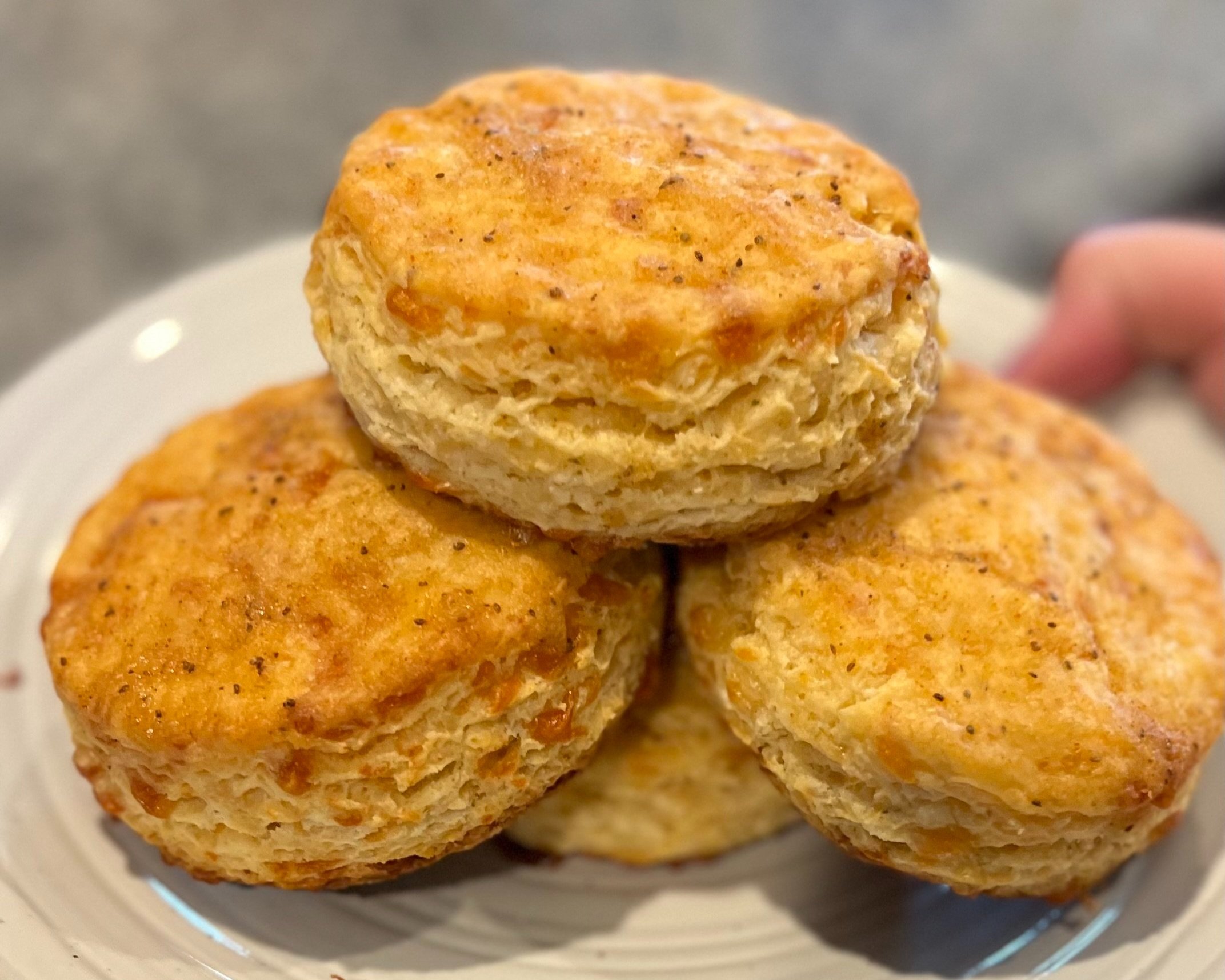 Old Bay Smoked Cheddar Biscuits