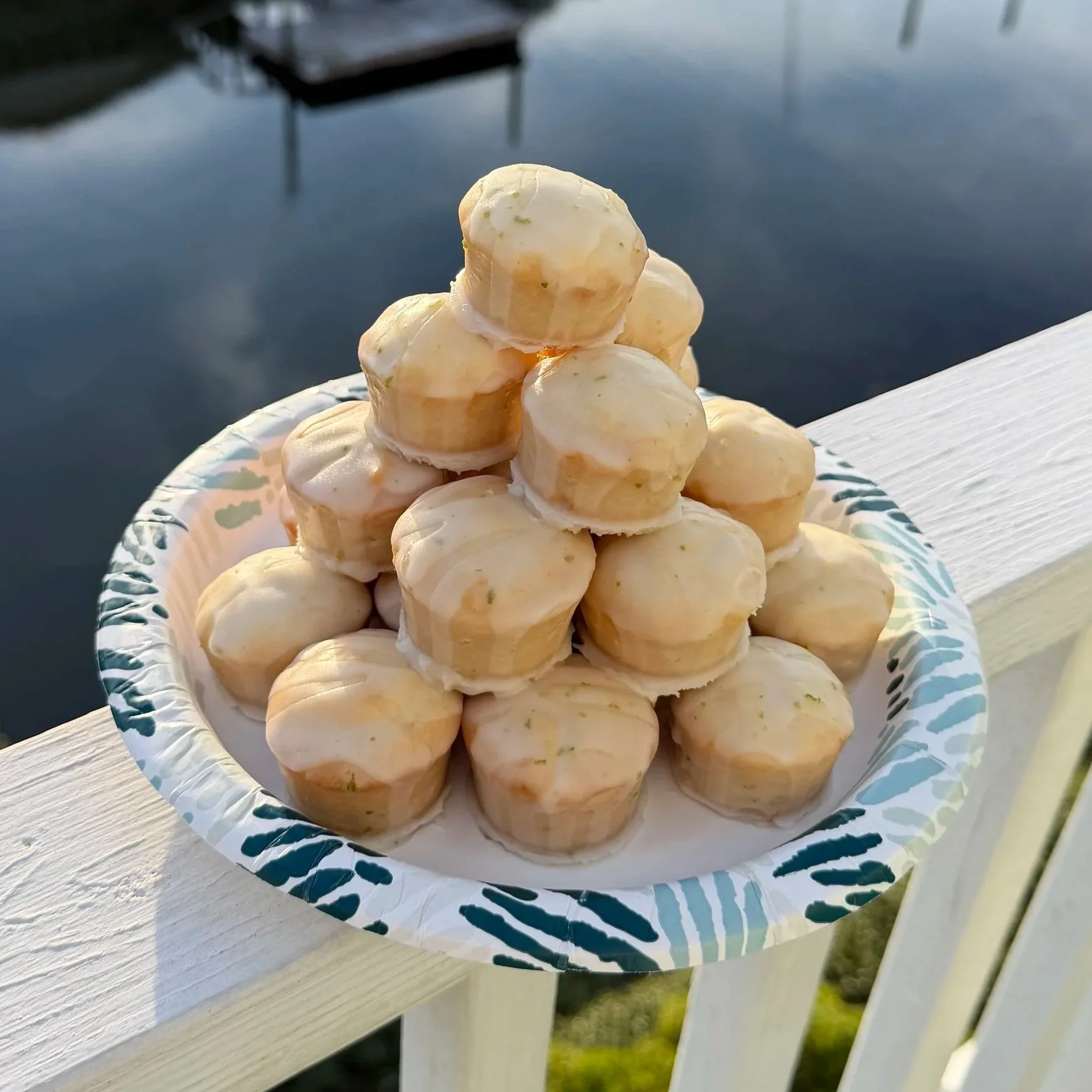 Coconut Key Lime Blossoms
