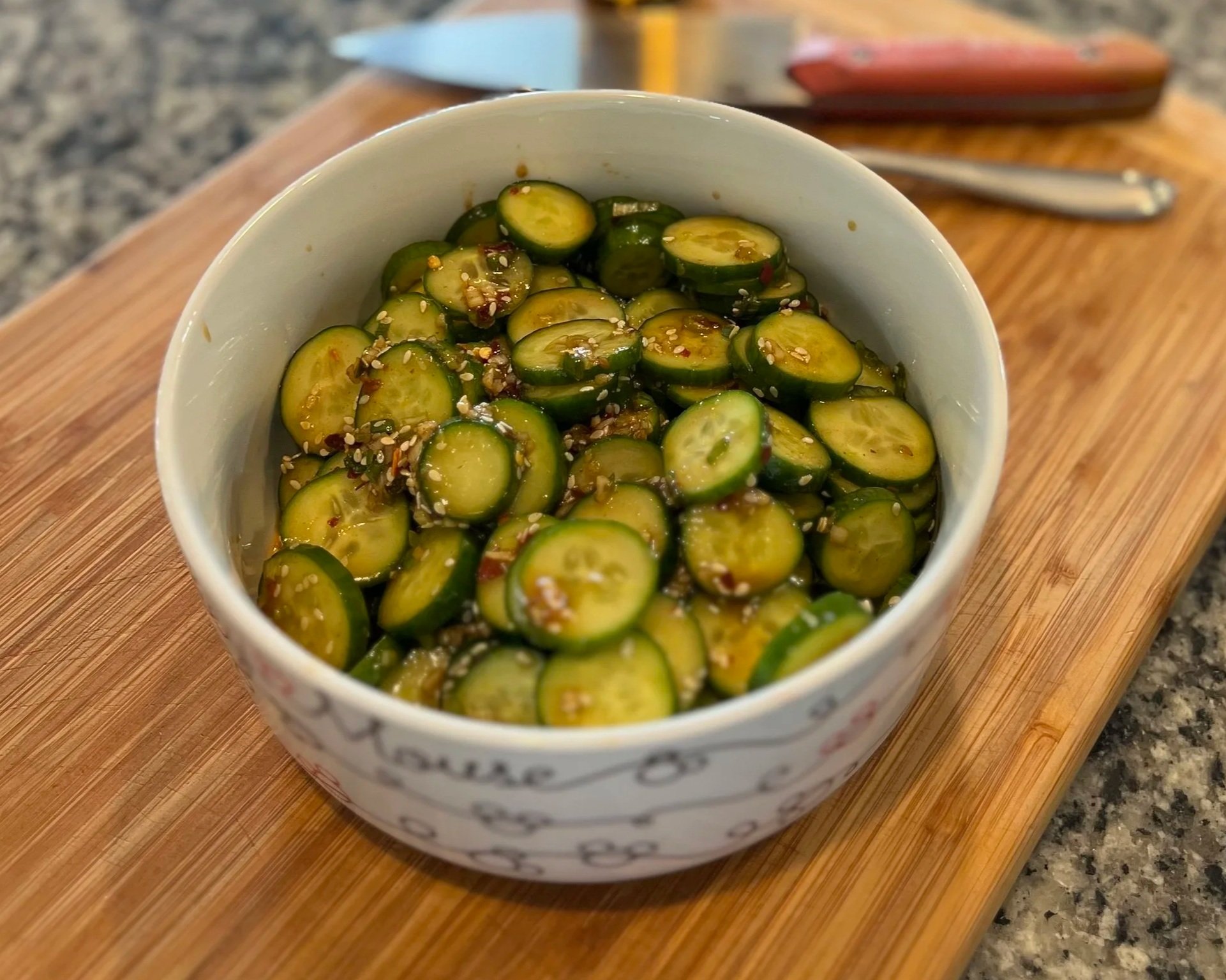 Marinated Cucumbers