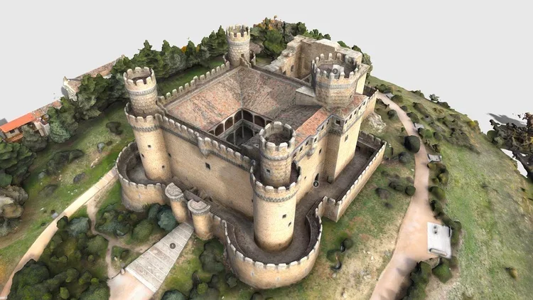 Castle of Manzanares del Real, Madrid (Spain)
