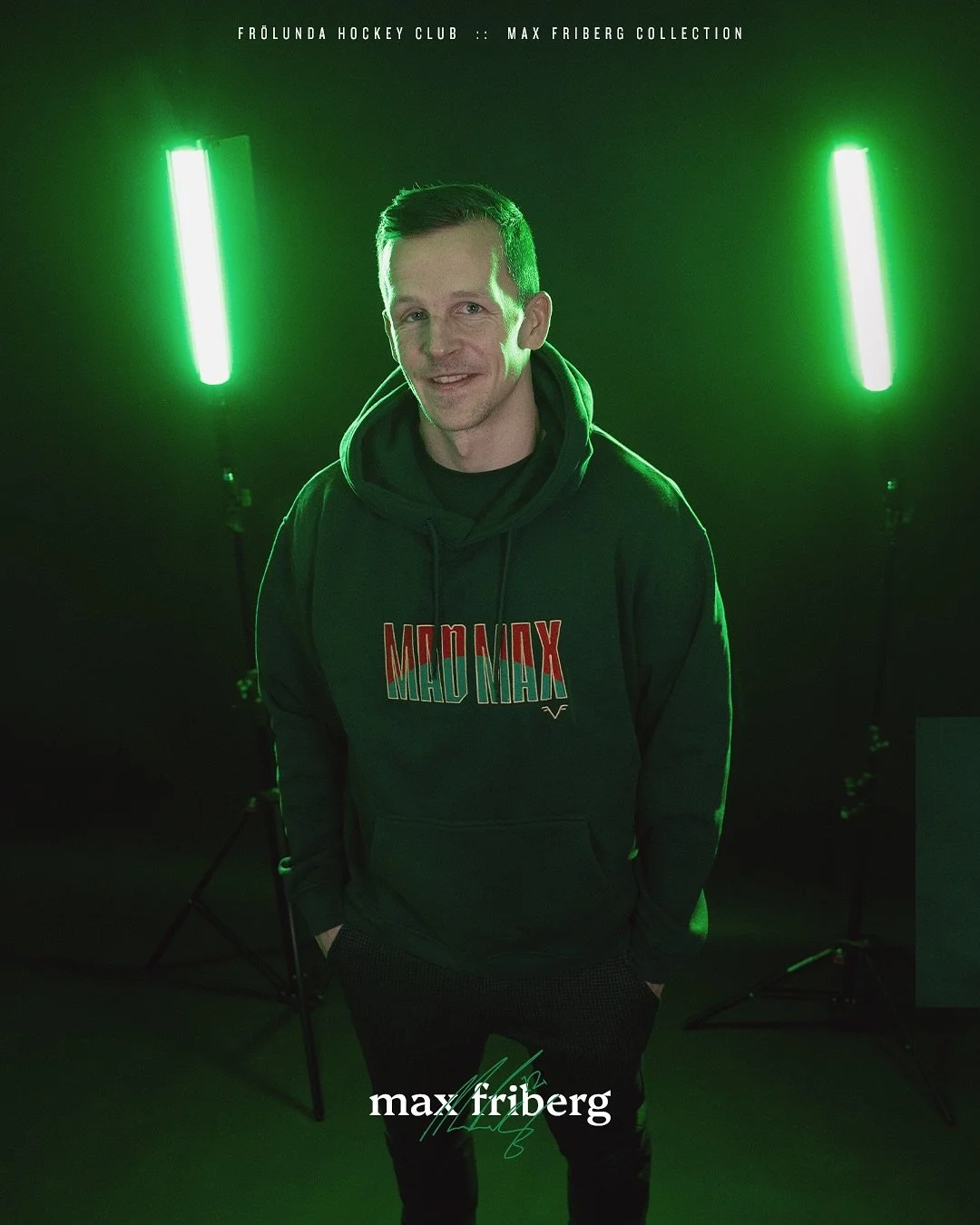 Today marks the launch of Max Friberg&rsquo;s exclusive self-designed collection, MAD MAX. Available in a limited edition, you can find it online, at Scandinavium, and at Intersport 421. Don&rsquo;t miss out! @frolunda_hc 

#madmax #maxfriberg #merch