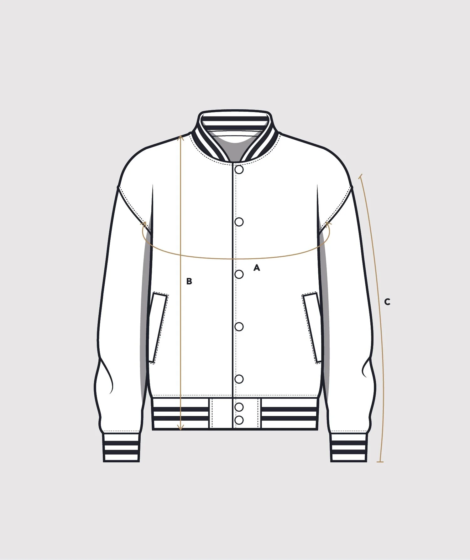 VARSITY SWEATER RELAXED