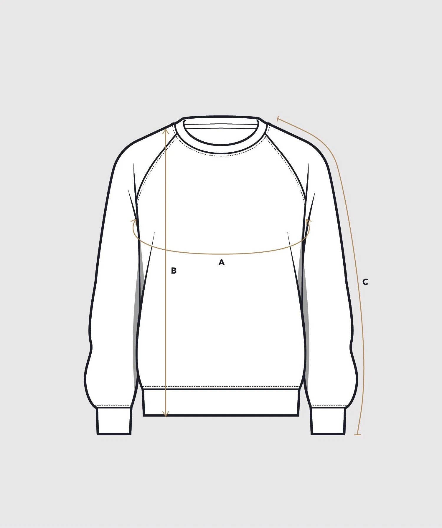 CREWNECK OVERSIZED