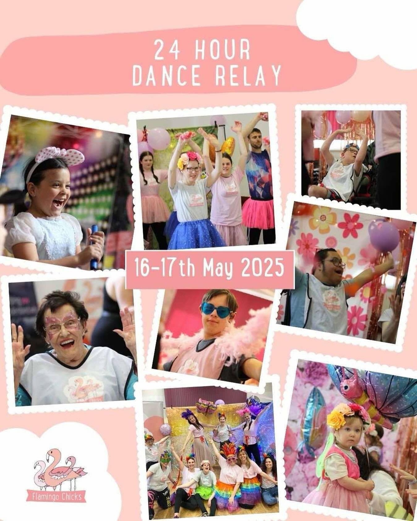 ~🐣E x c i t i n g  n e w s ! ! 🐣~

This Friday and Saturday, I&rsquo;ll be helping the incredible @flamingokatie manage the socials for @flamingo_chicks&rsquo;s 
24 hour dance relay!!

Flamingo Chicks is an inspiring Bristol based charity combating