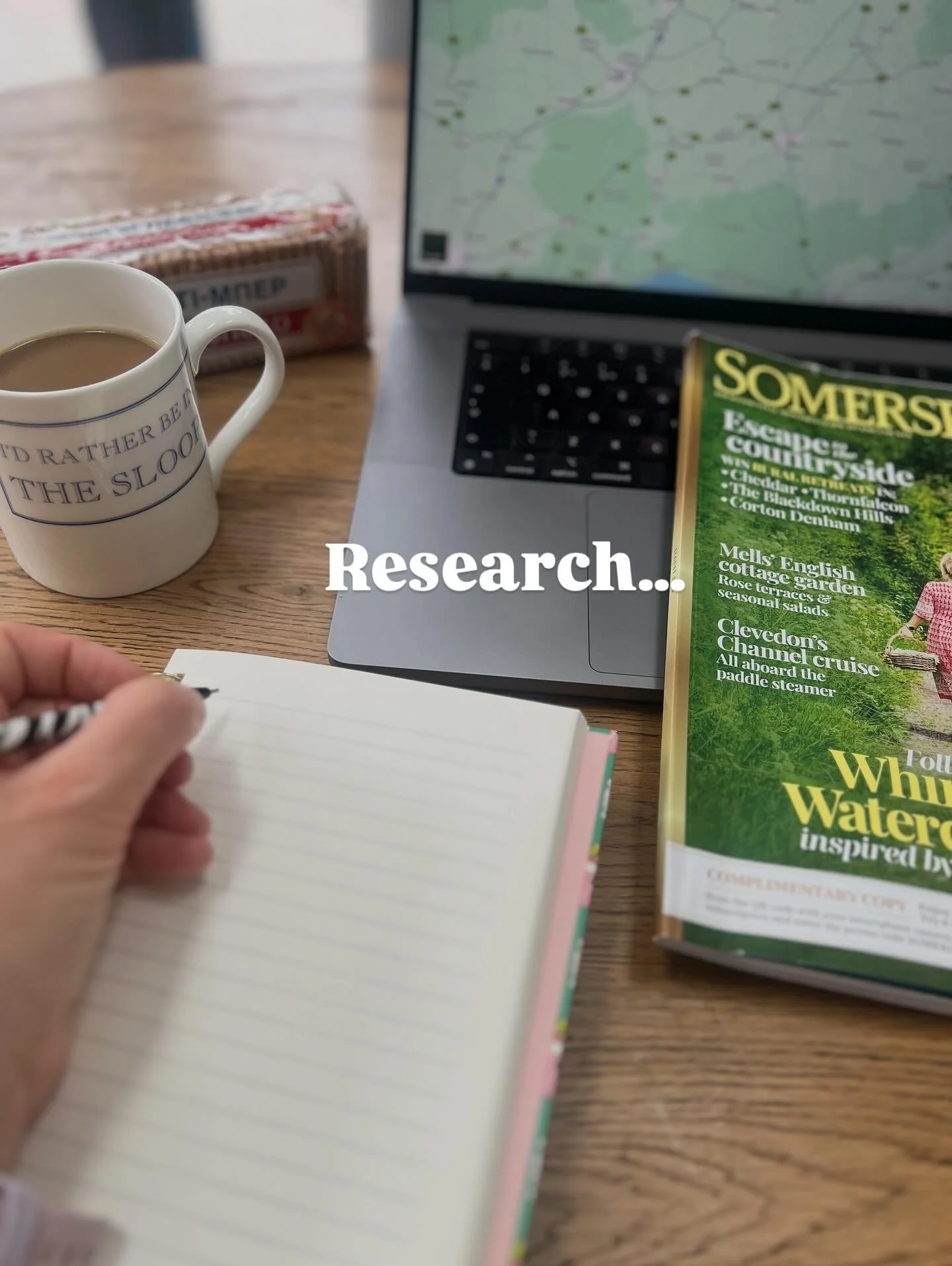 🧐R e s e a r c h… 🧐
Doing socials for brands is a bit like being a method actor. It’s so important to really get to know who they are, where they are, the accounts they could be engaging with and the opportunities they could be taking