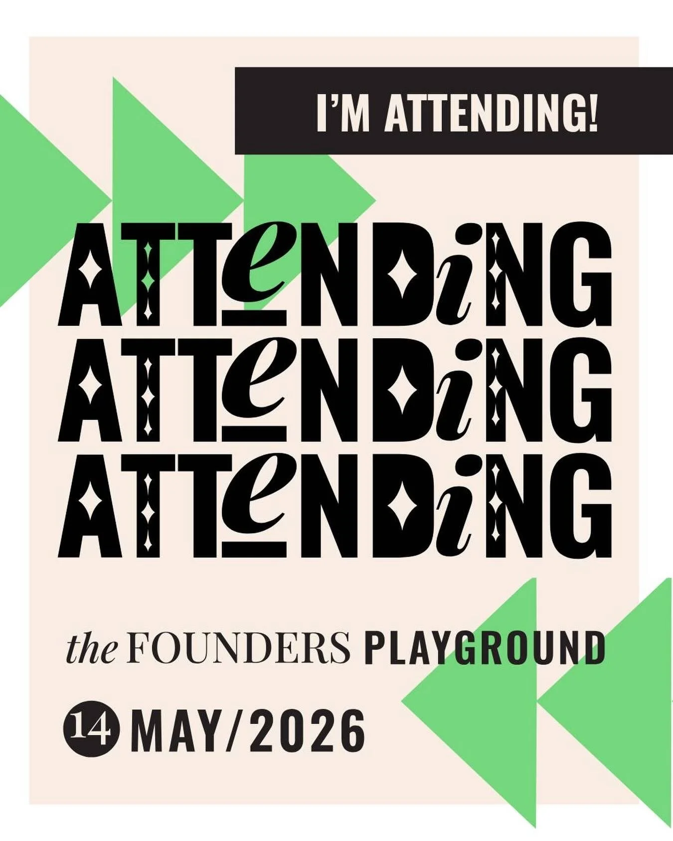 Whoop! Really looking forward to volunteering my services at the @thefoundersplayground in a couple of weeks&rsquo; time. 

This event is bringing creative founders and entrepreneurs together from all over South West and I&rsquo;ll be putting in a sh