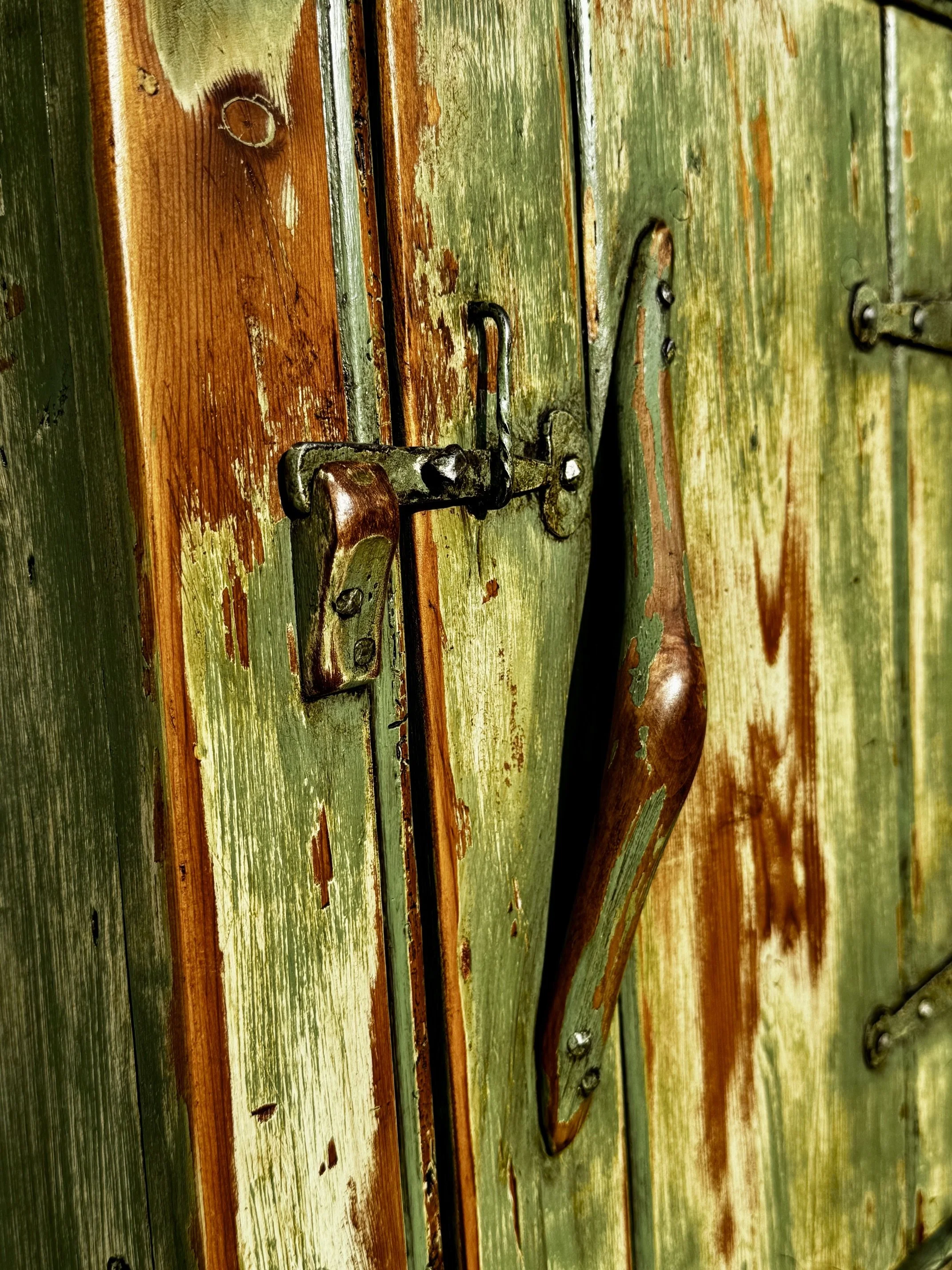 Pine Cupboard - Green painted 6.jpeg