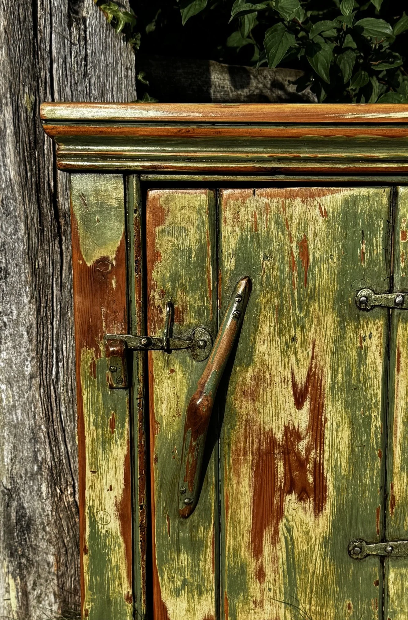 Pine Cupboard - Green painted 1.jpeg
