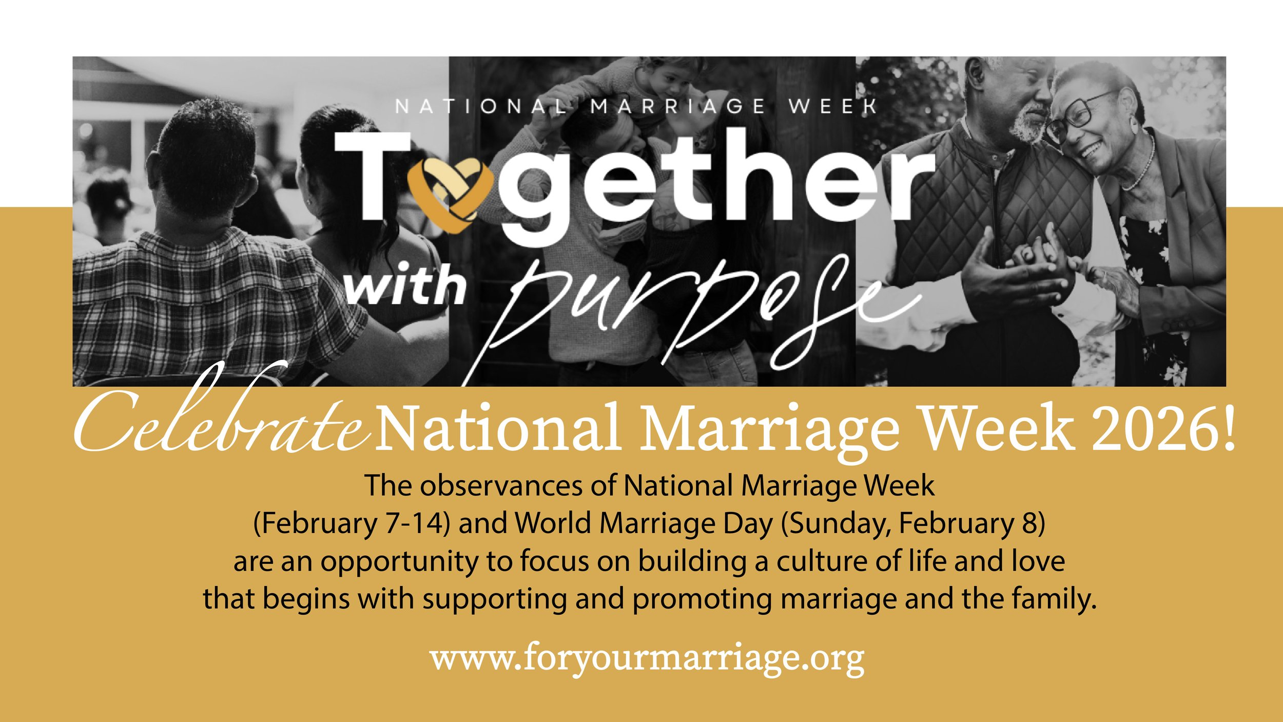 Together with a Purpose National Marriage Week