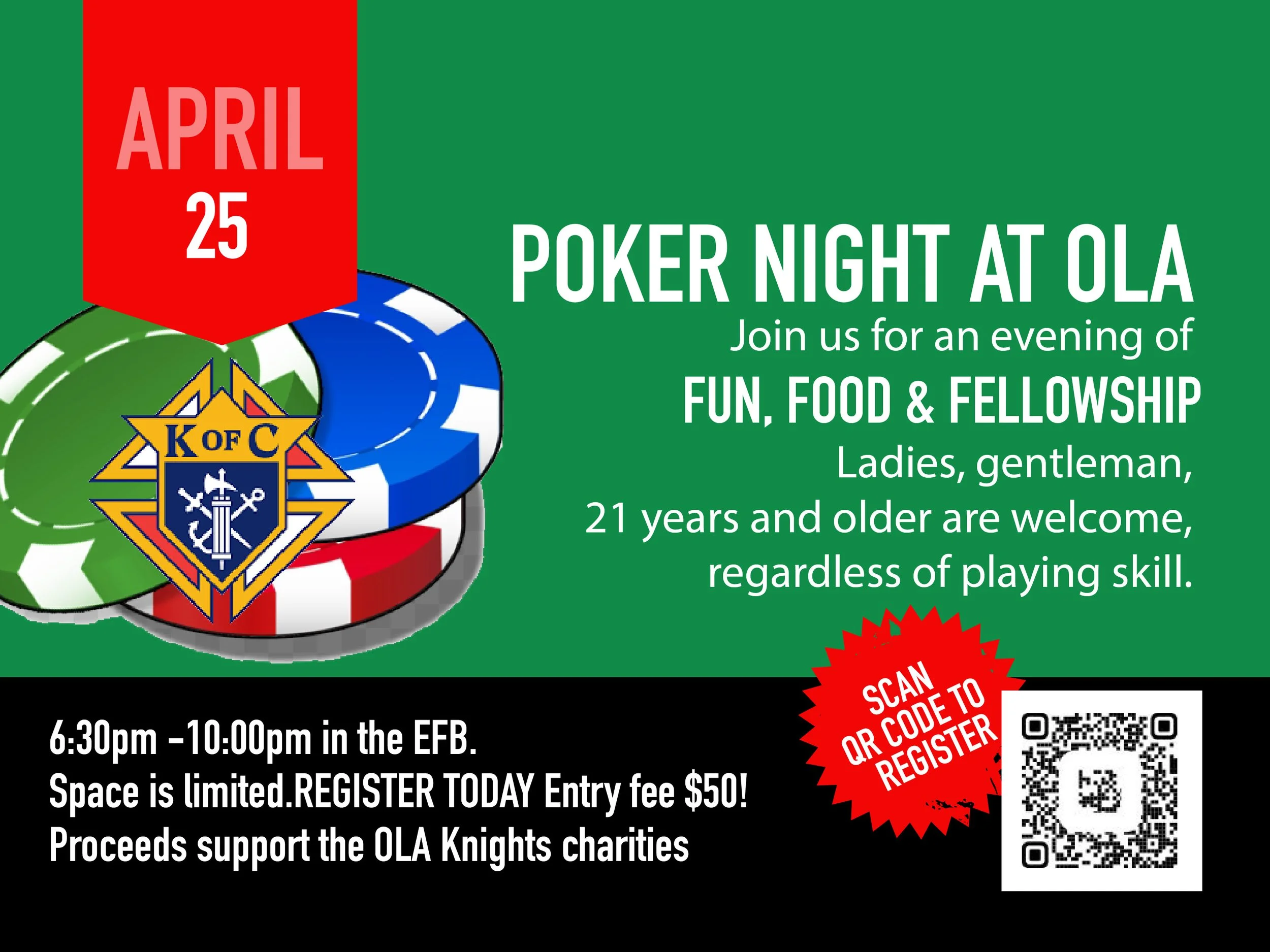 Poker Night at OLA