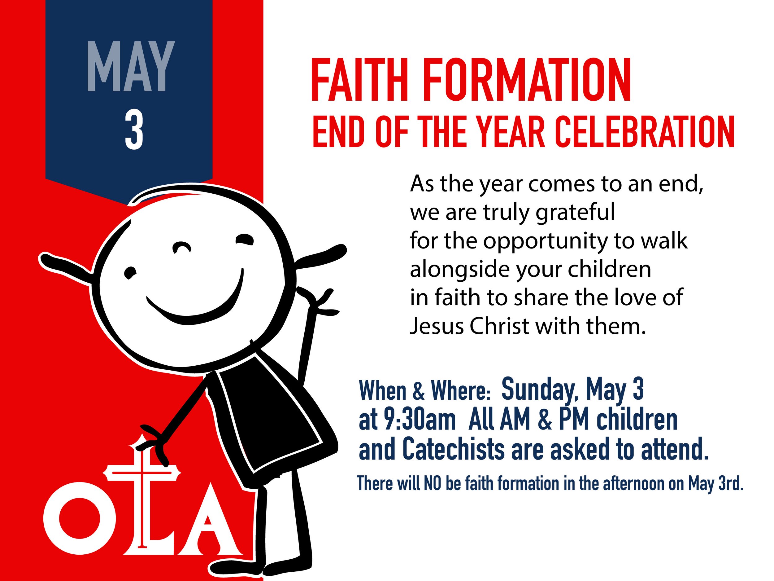 Faith Formation End of the Year Party