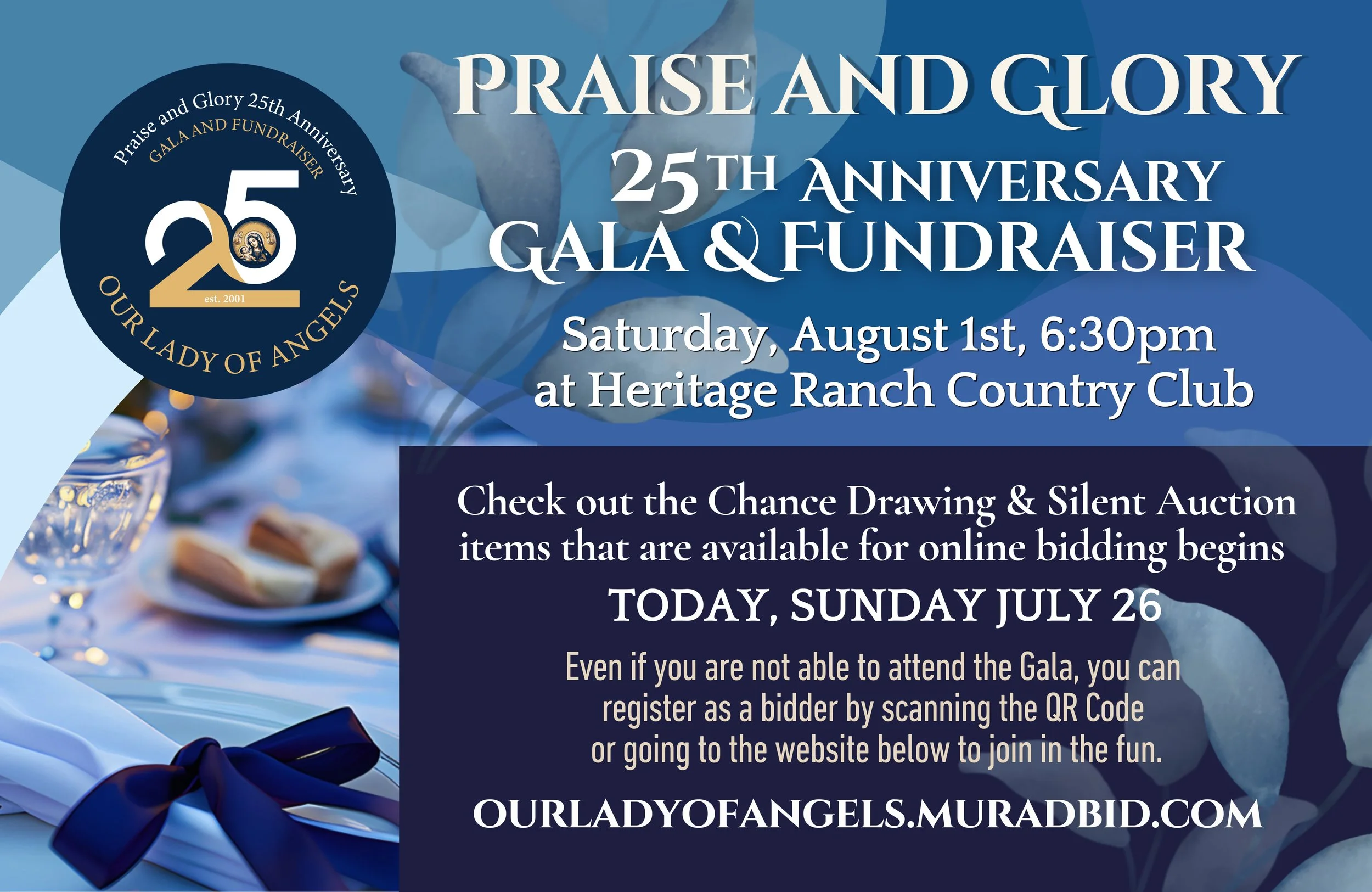 25 th  Anniversary Gala & Fundraiser 