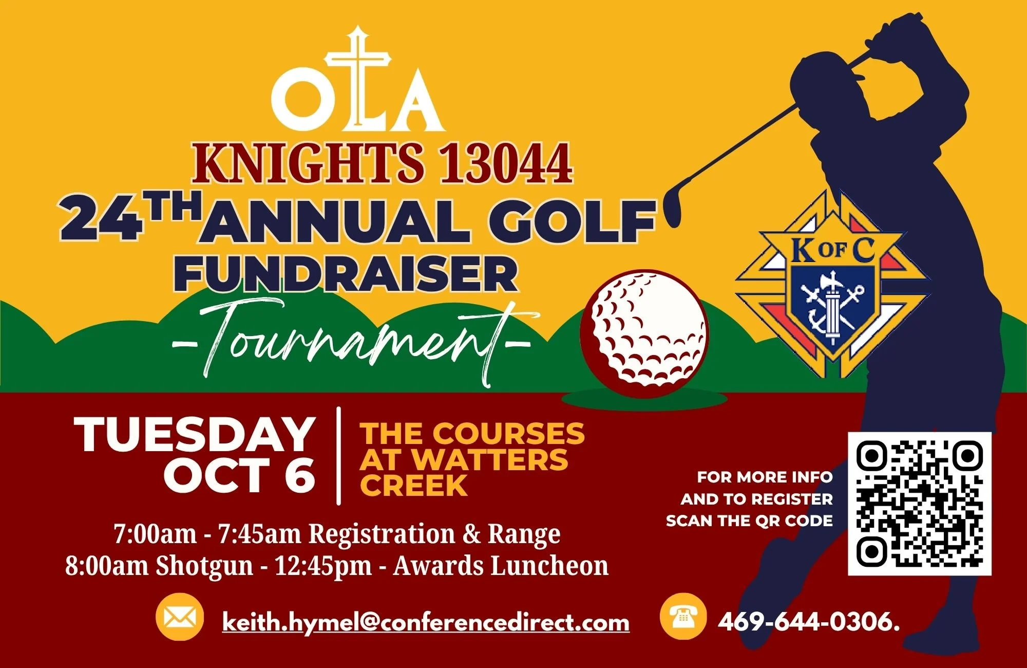 OLA KNIGHTS 13044 Golf Fundraiser Tournament