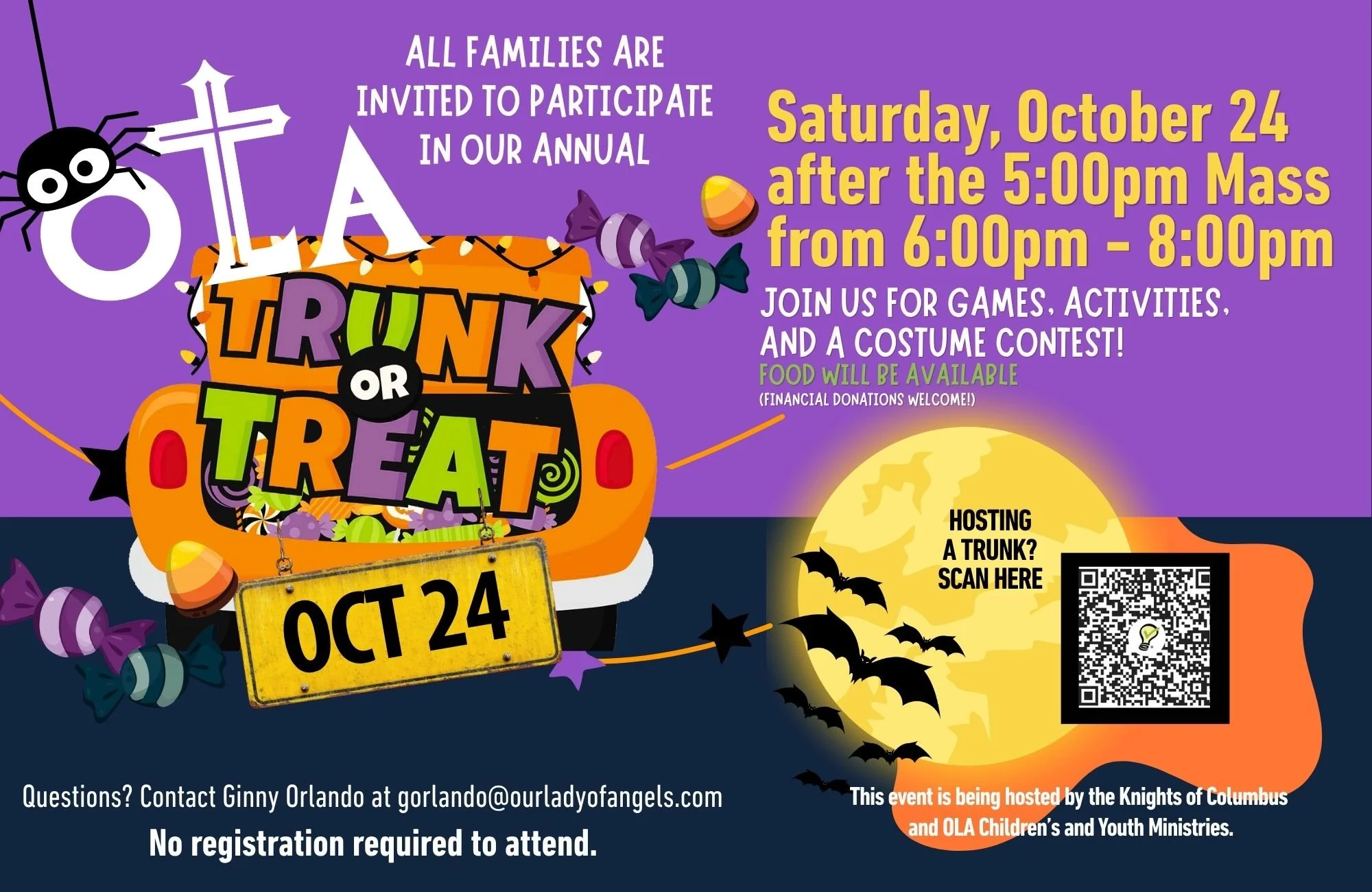 OLA TRUNK OR TREAT