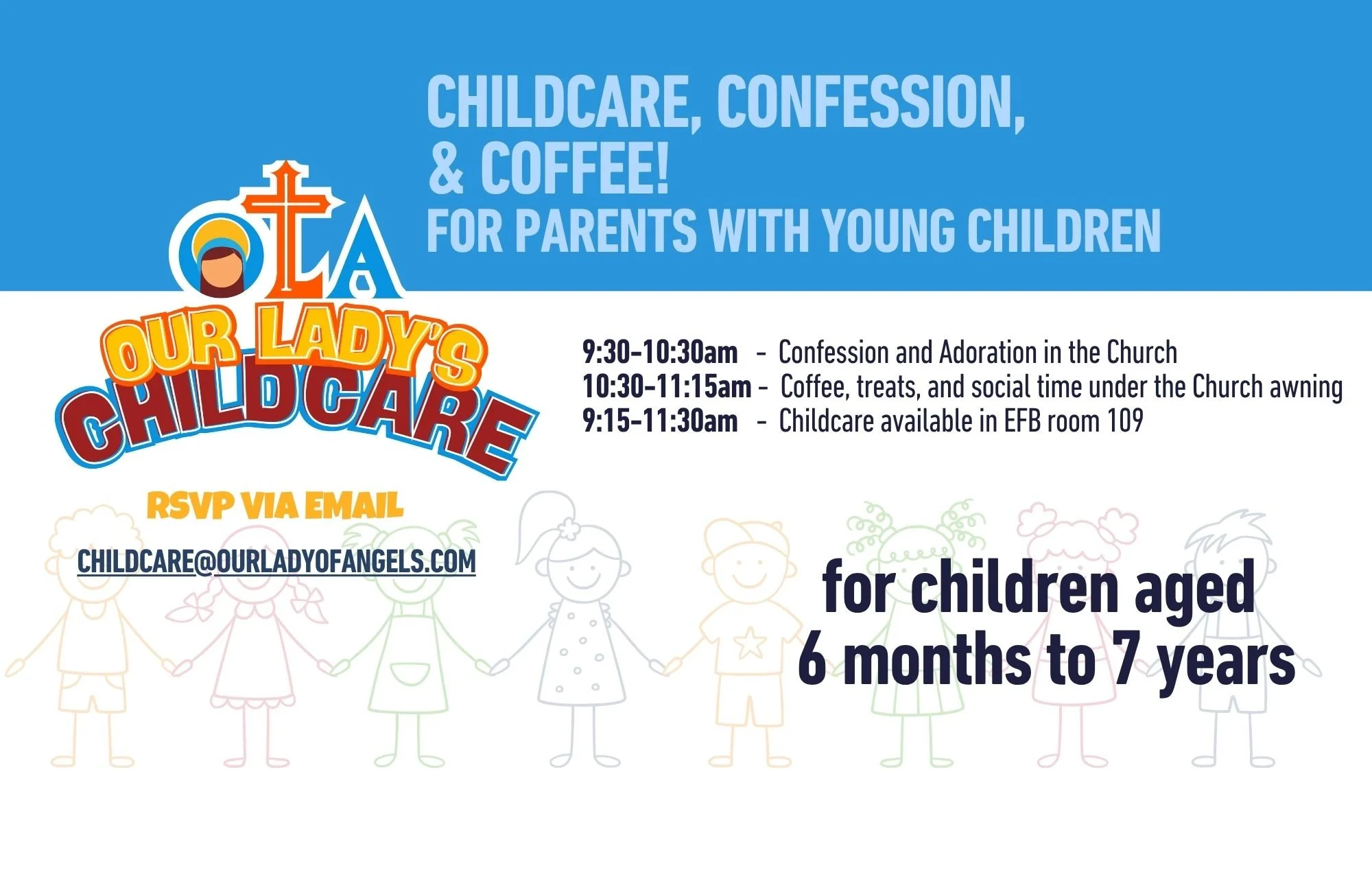 CHILDCARE, CONFESSION & COFFEE!