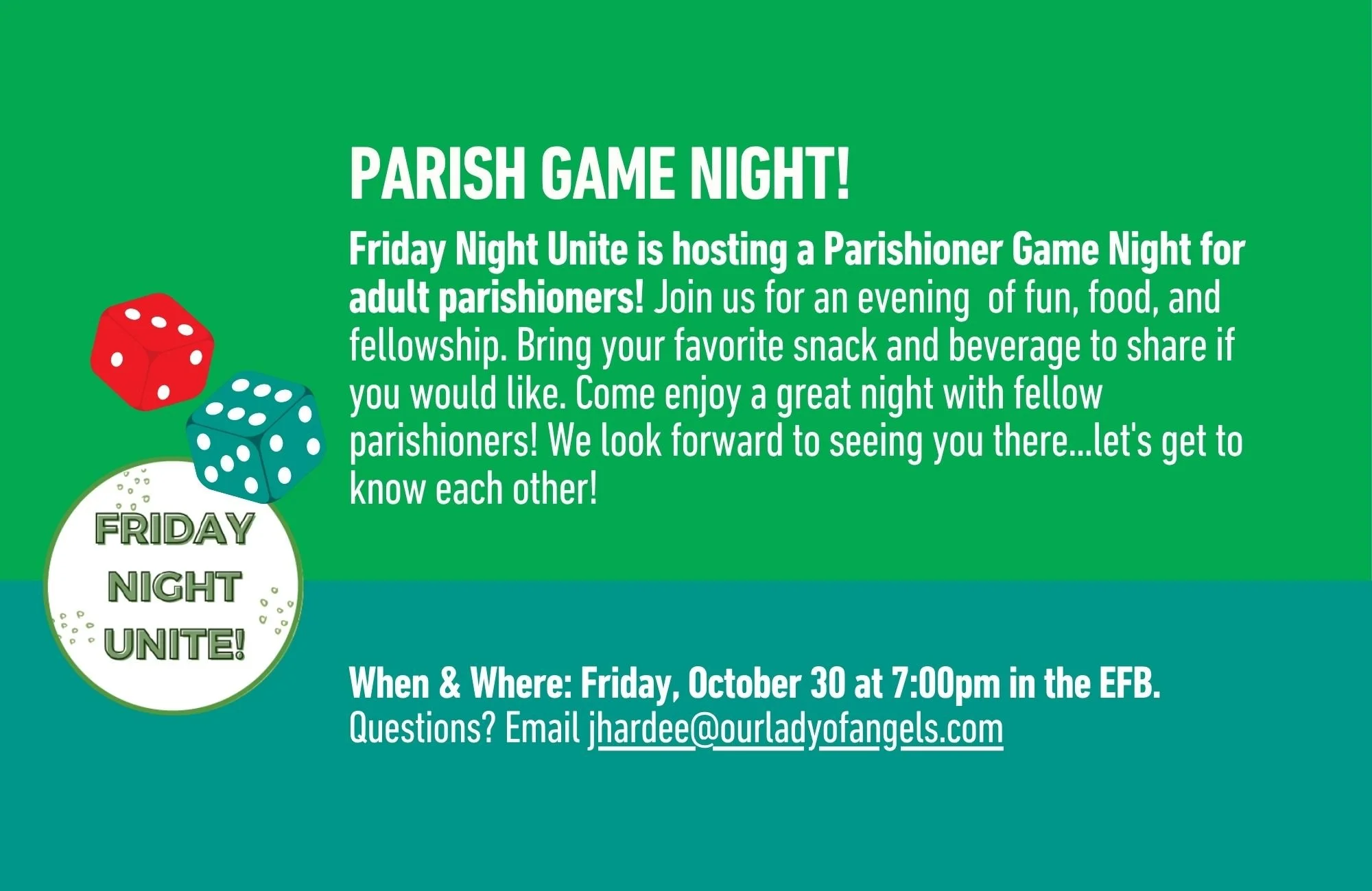 FRIDAY NIGHT UNITE! 