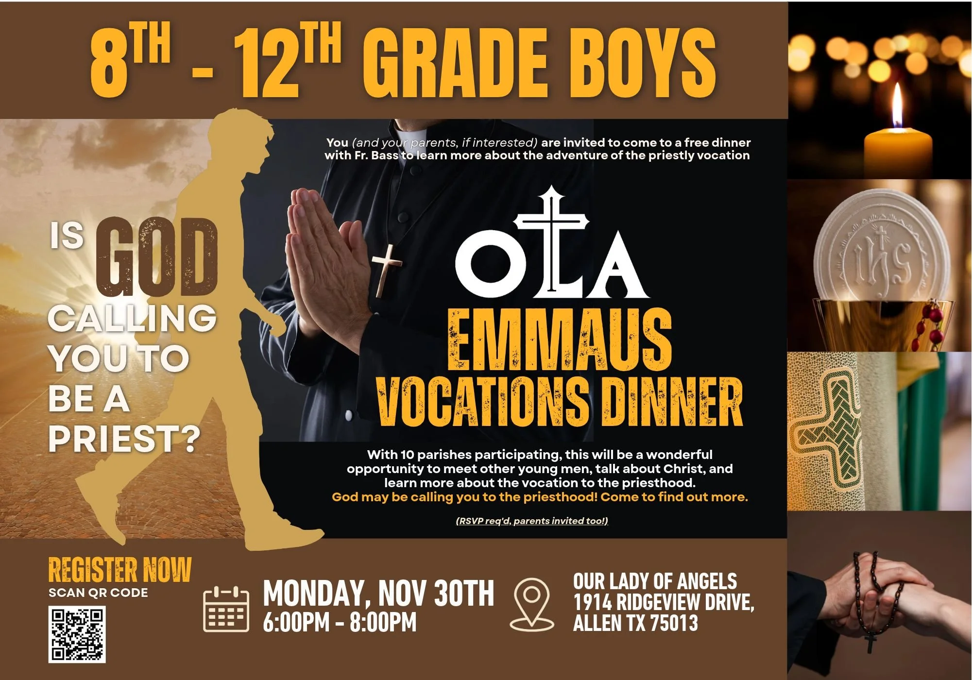 OLA Emmaus Vocations Dinner