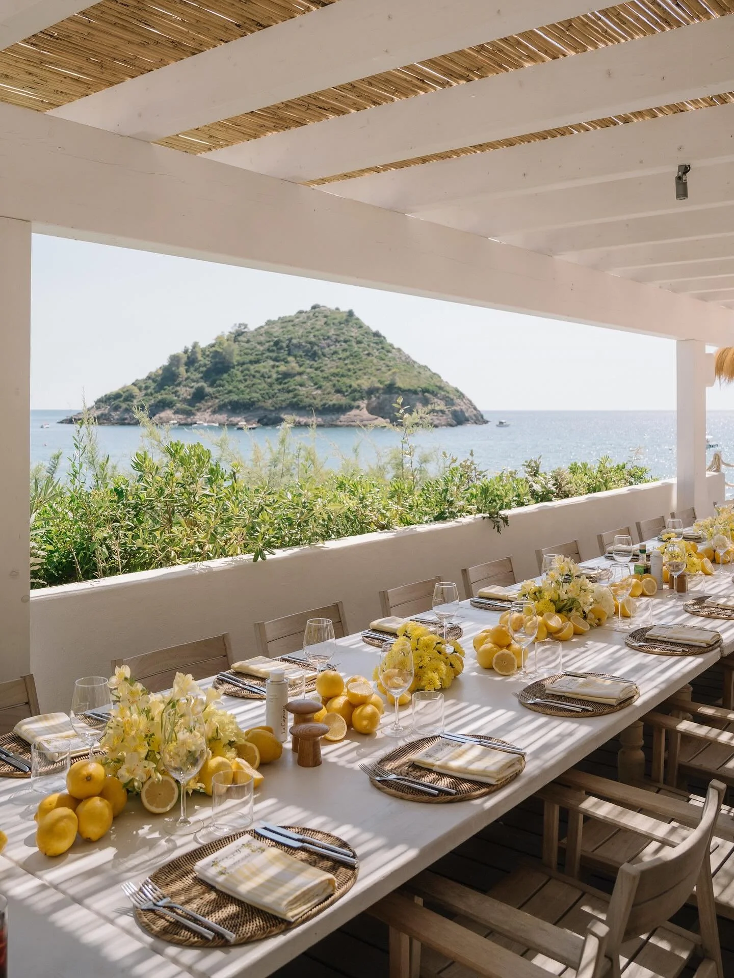 More angles from Castello di Rothfeldt&rsquo;s cliff beach club 🌛